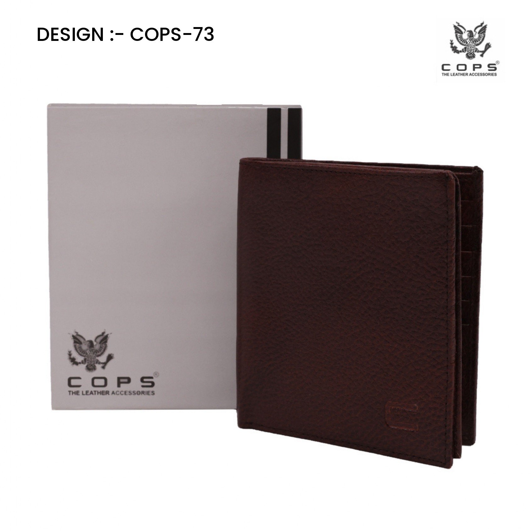 Men's Elite Edition-  Leather Wallet by Cops