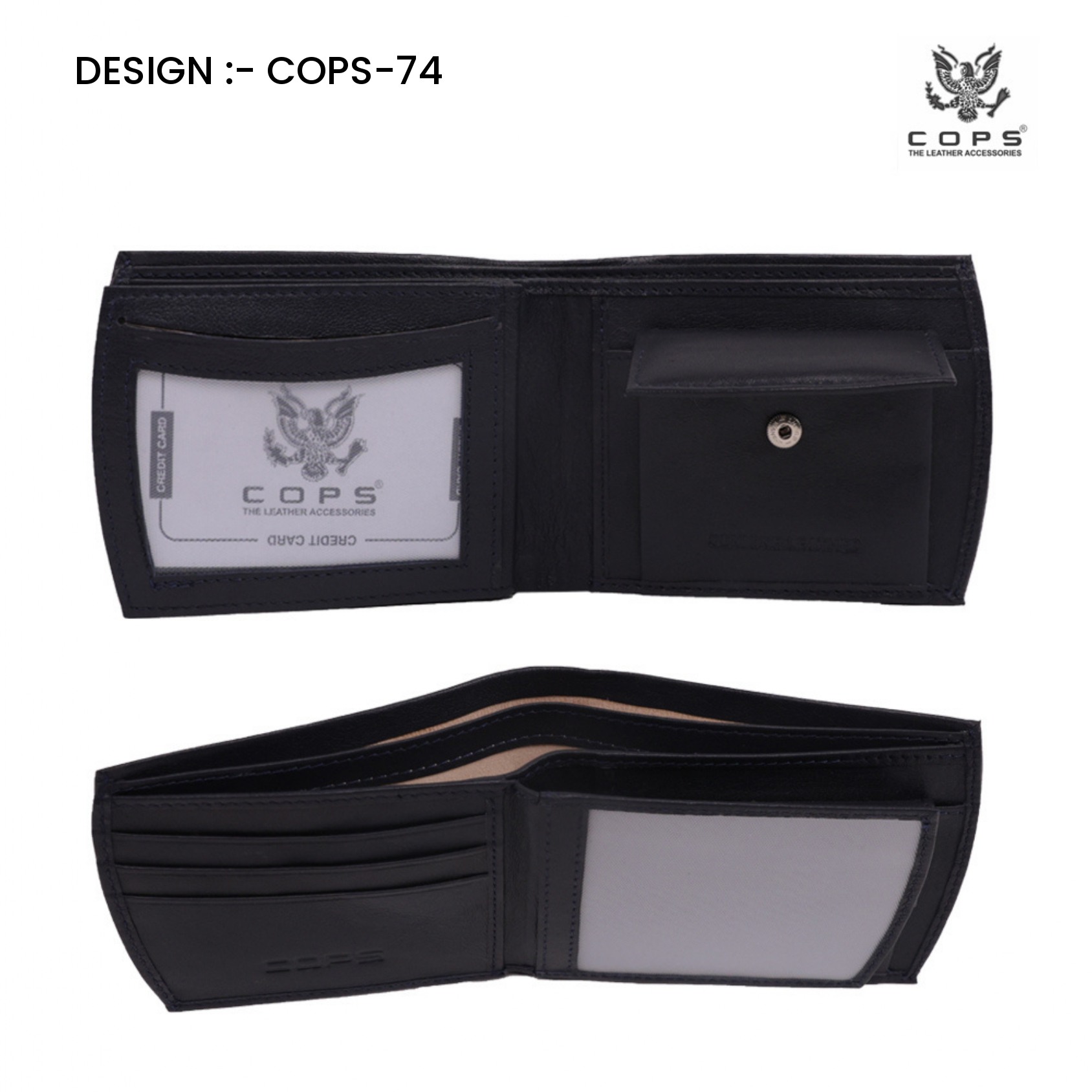 Men’s  Luxury Defined -  Leather Wallet by Cops