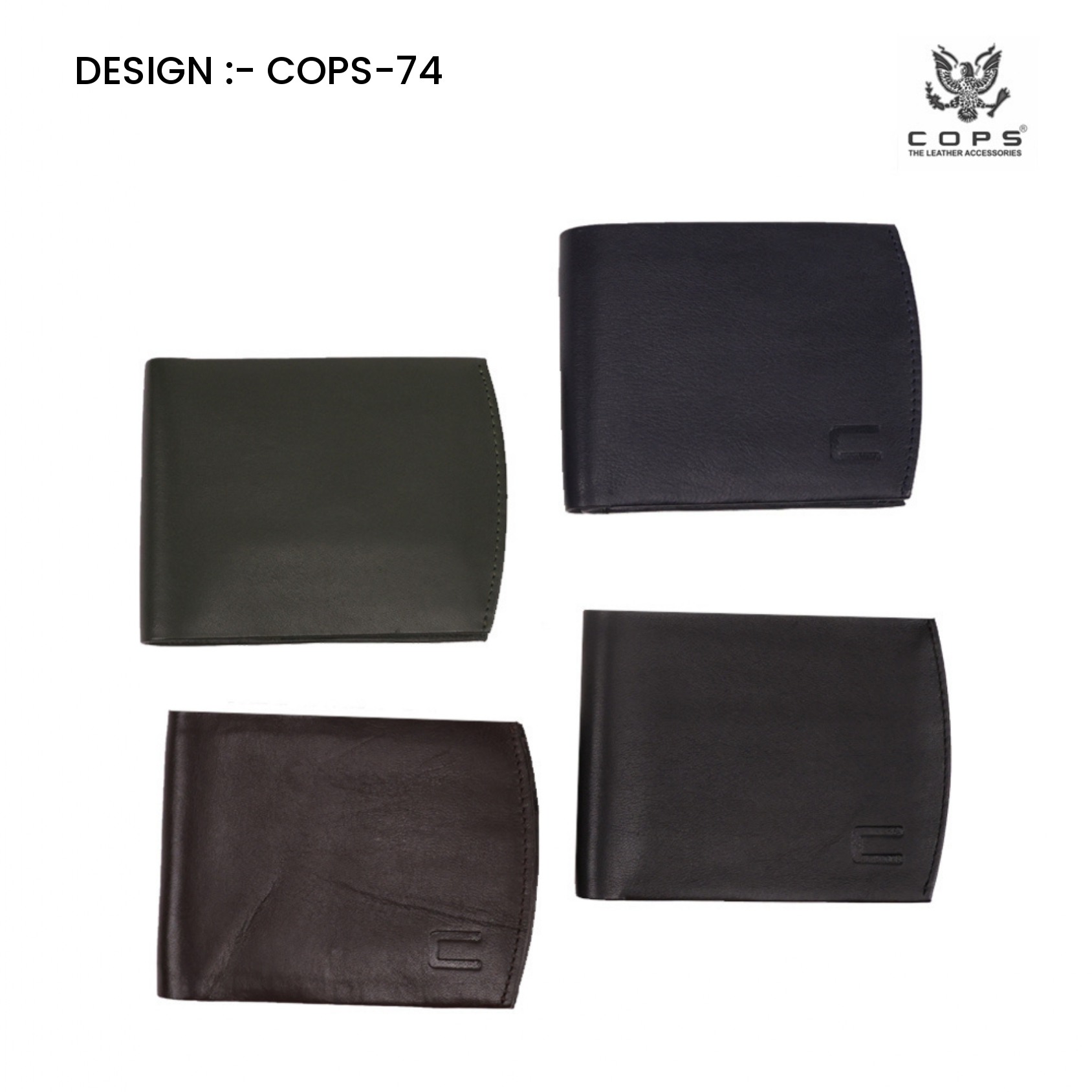 Men’s  Luxury Defined -  Leather Wallet by Cops