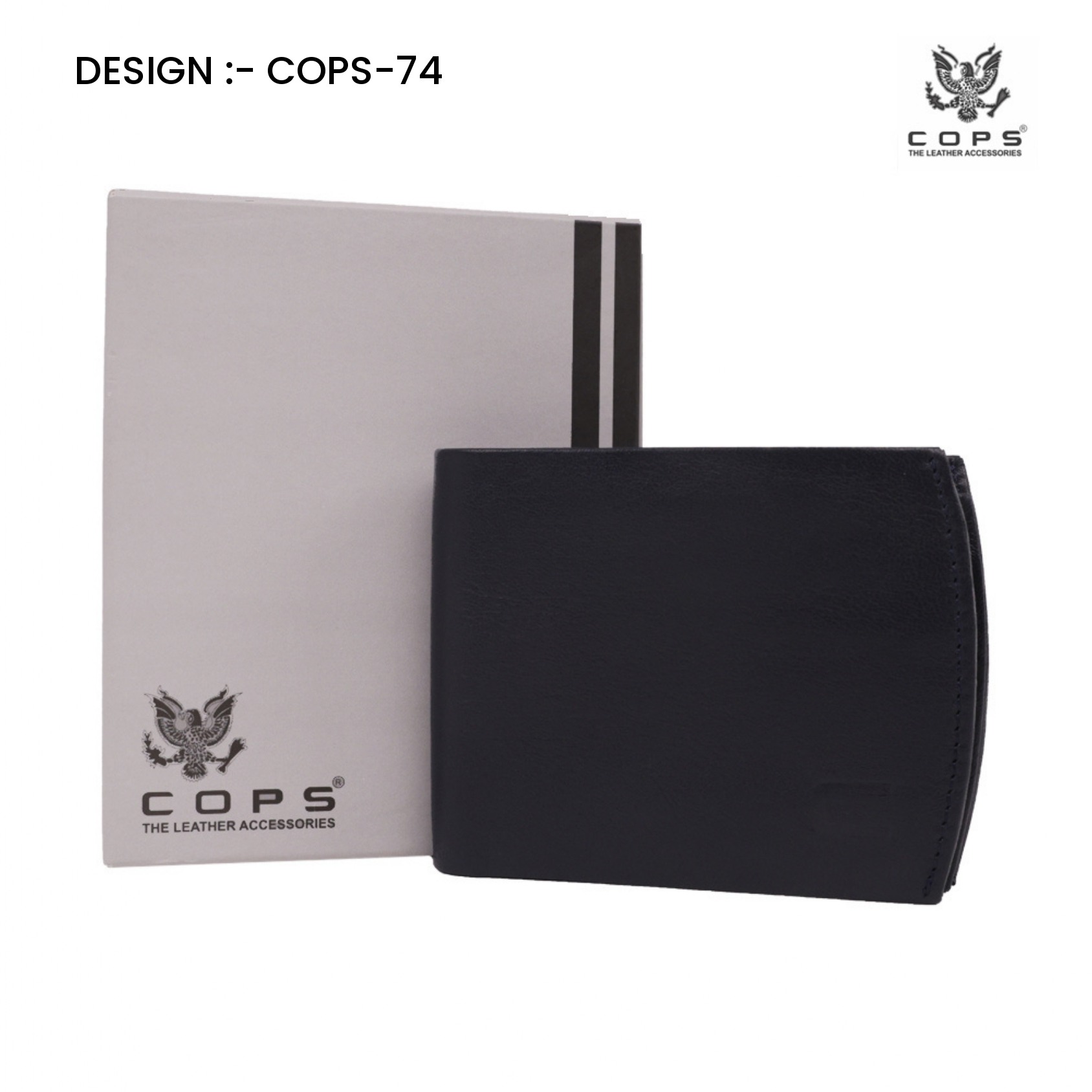 Men’s  Luxury Defined -  Leather Wallet by Cops
