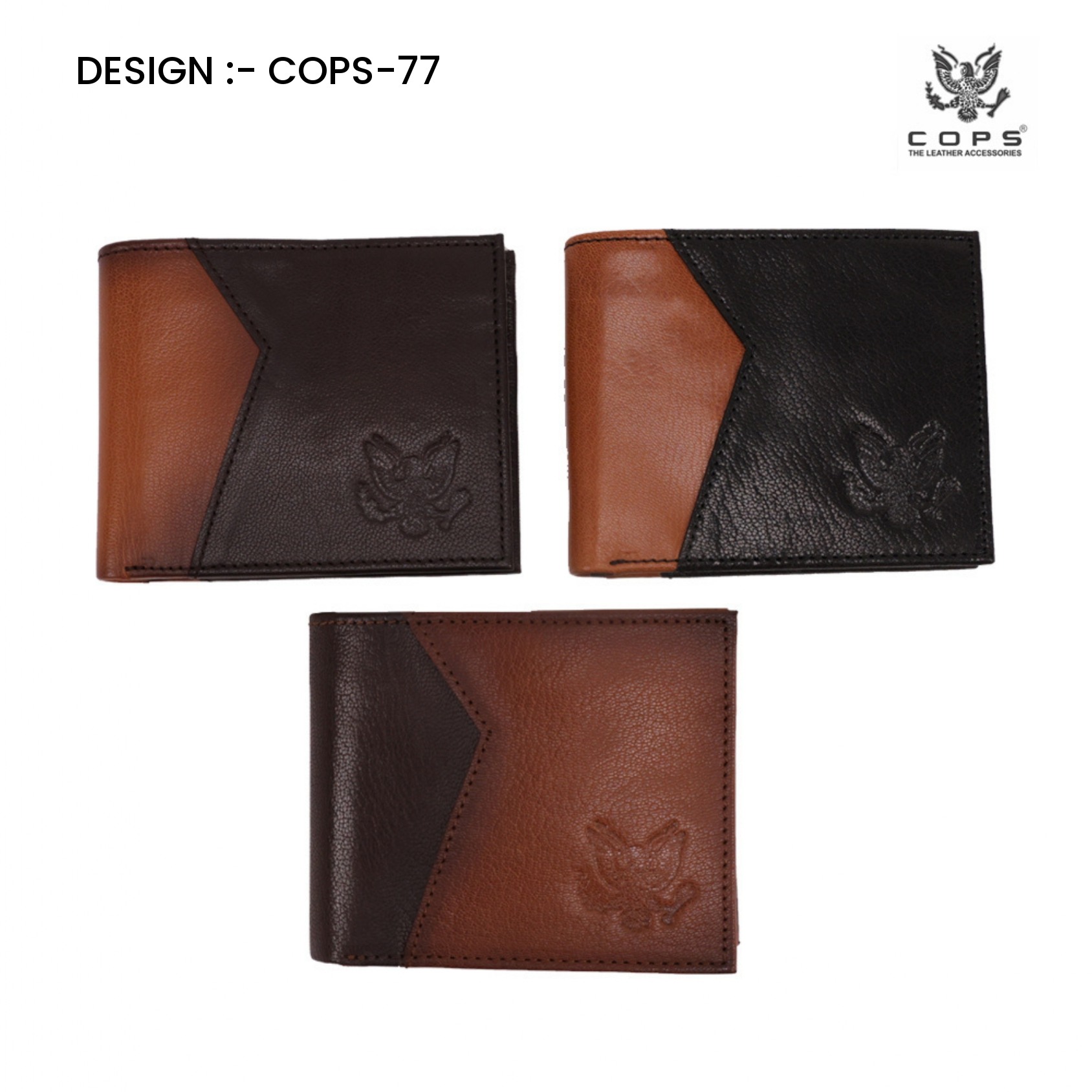 Men's Elite Edition-  Leather Wallet by Cops
