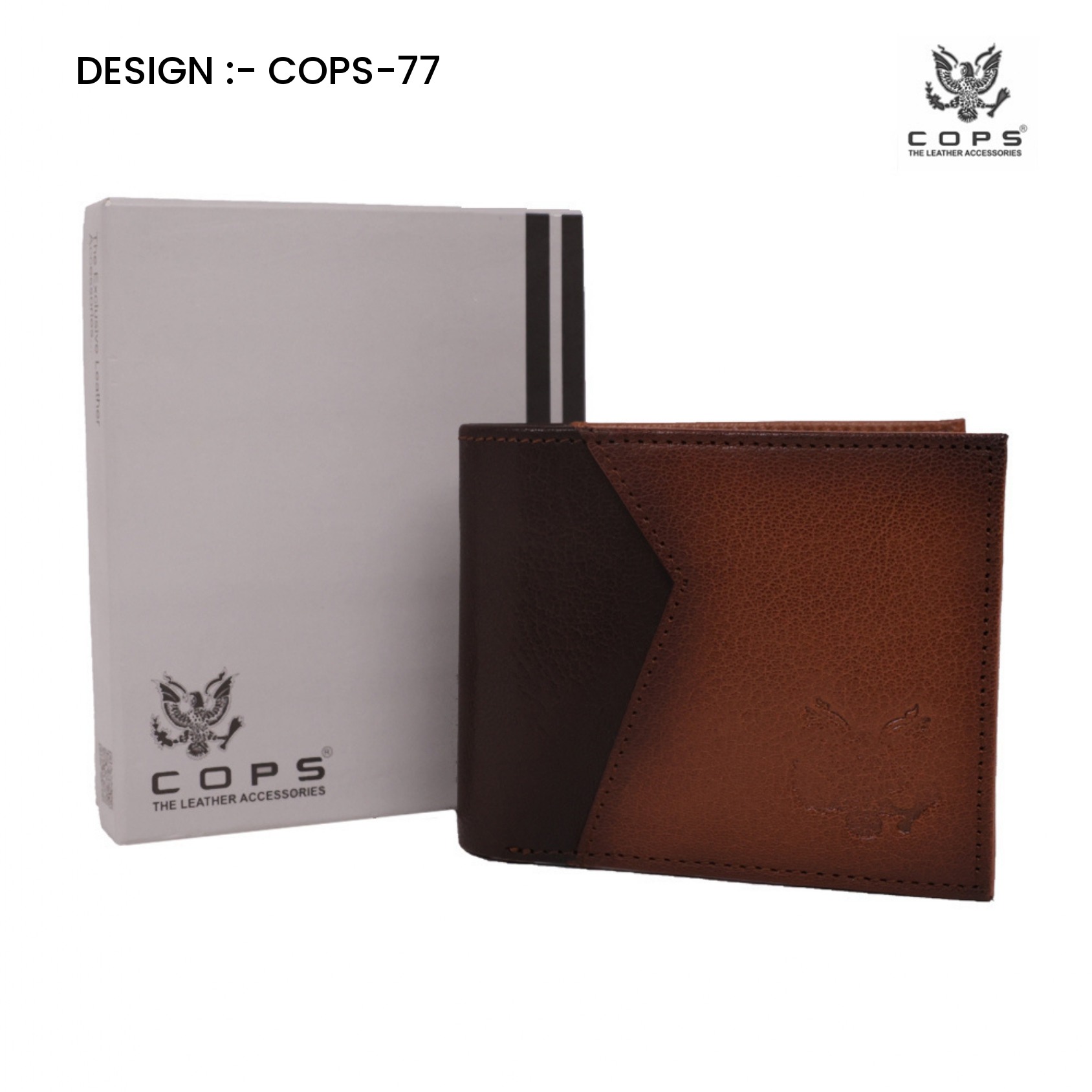 Men's Elite Edition- Leather Wallet by Cops