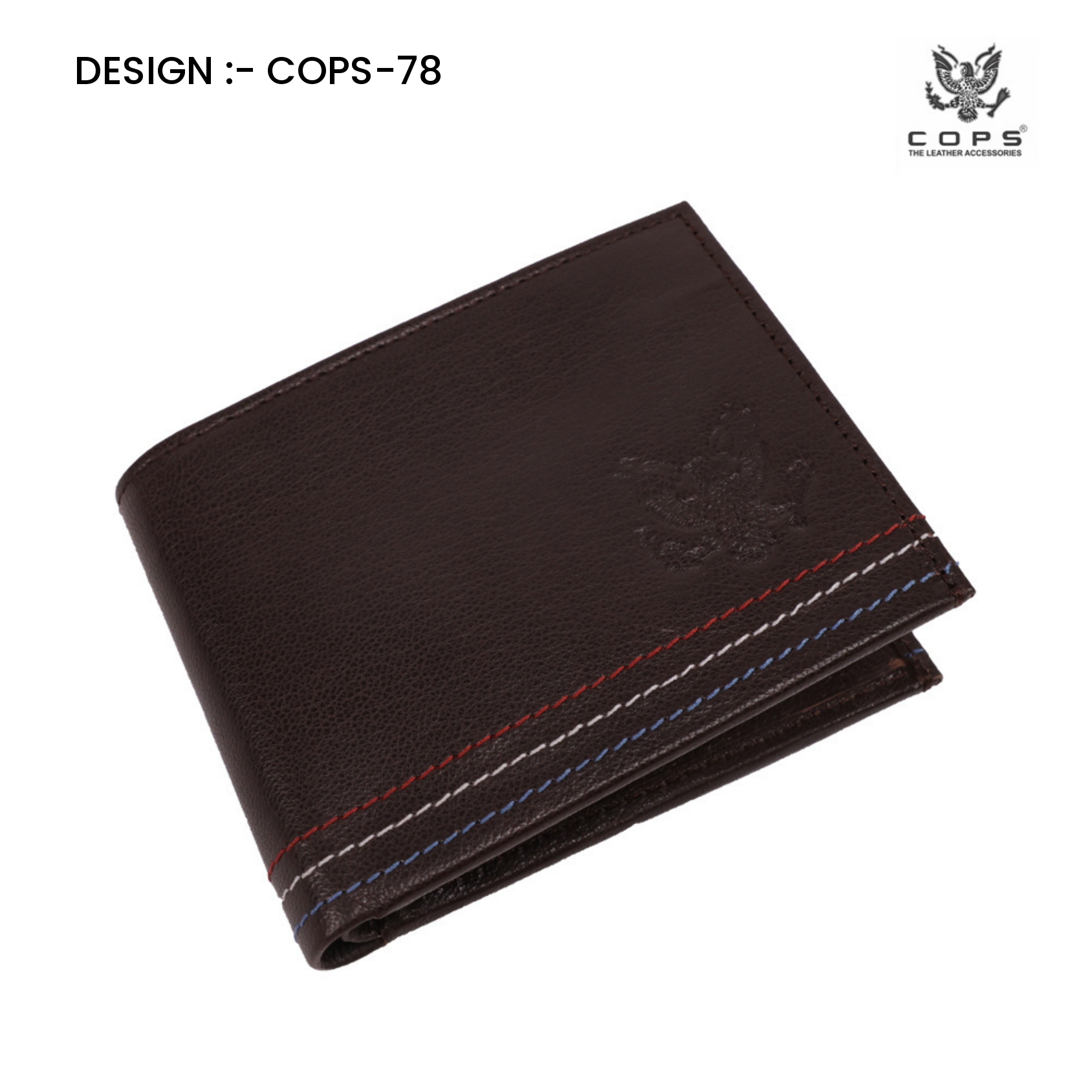 Men's Elite Edition-  Leather Wallet by Cops