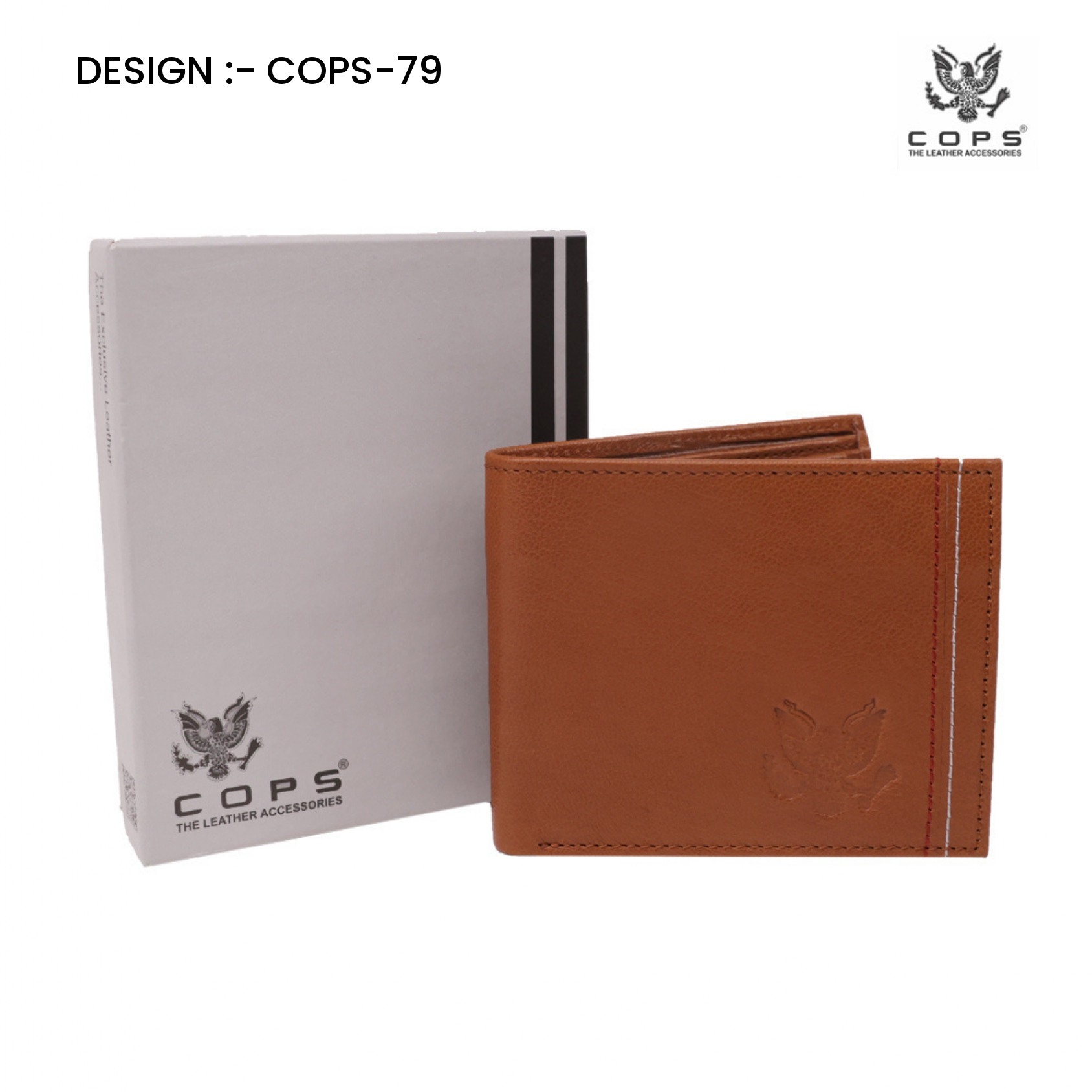 Men's Elite Edition-  Leather Wallet by Cops