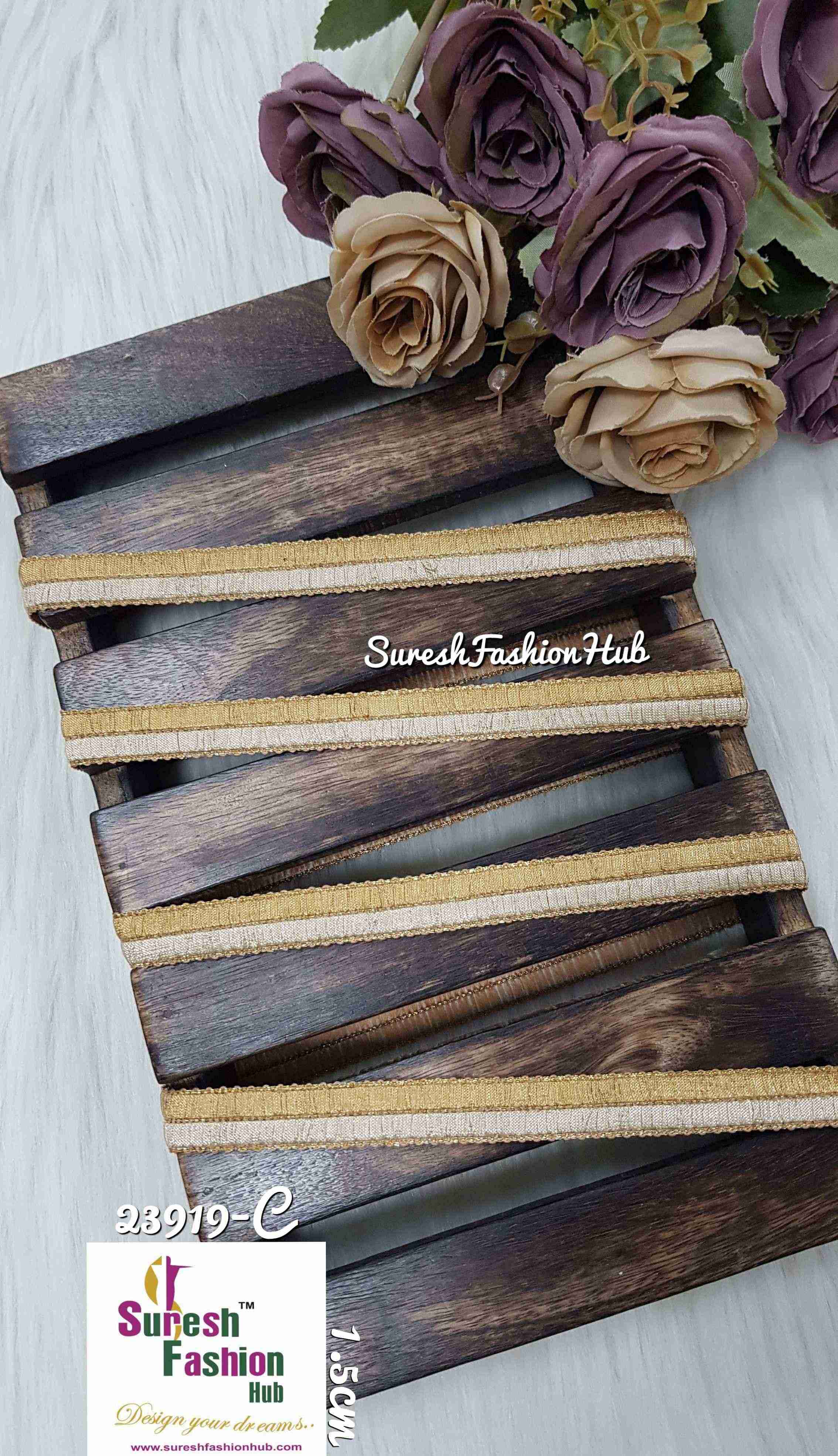 Traditional Indian Zari Lace Collection