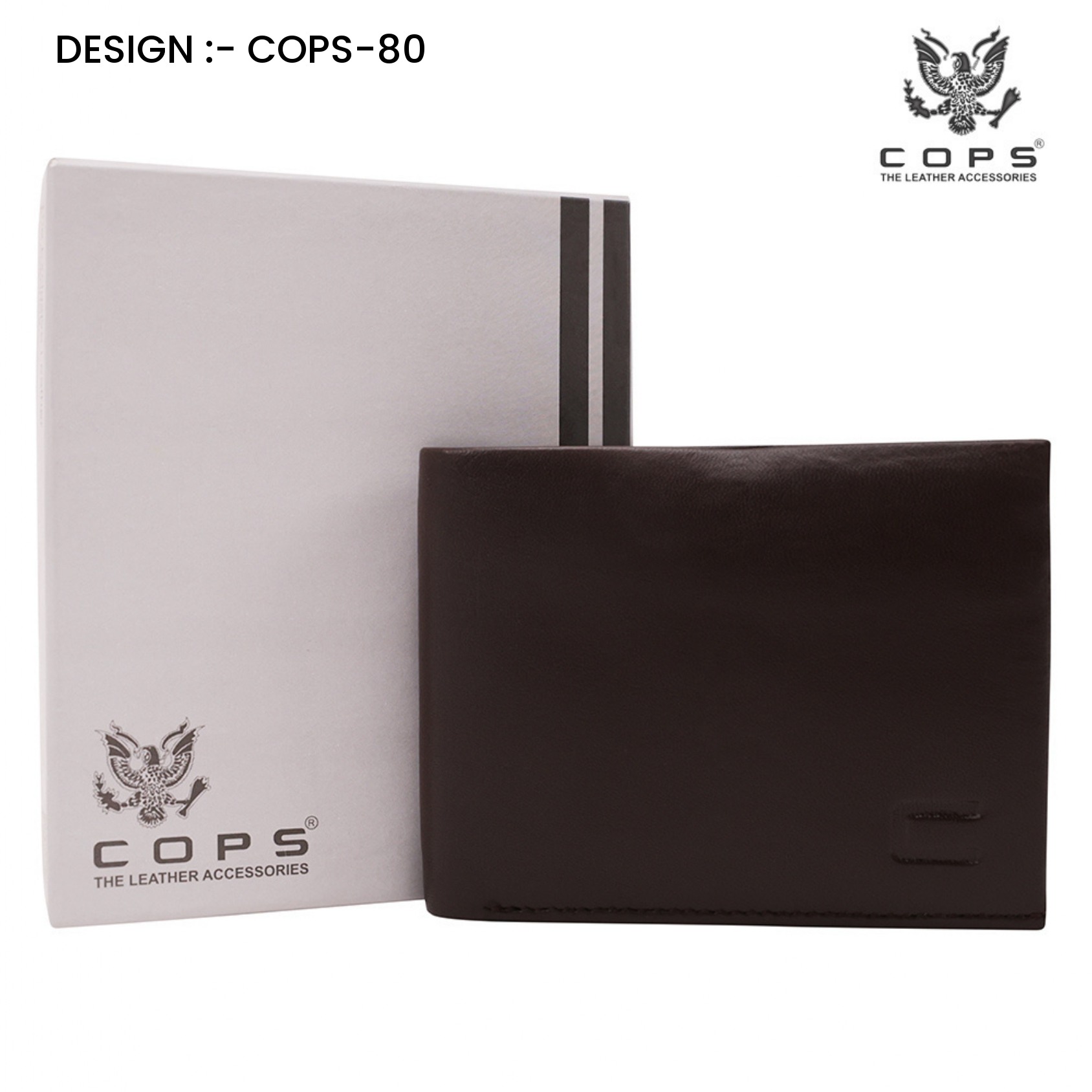 Men’s  Premium Touch Legacy Wallets - Leather Wallet by Cops