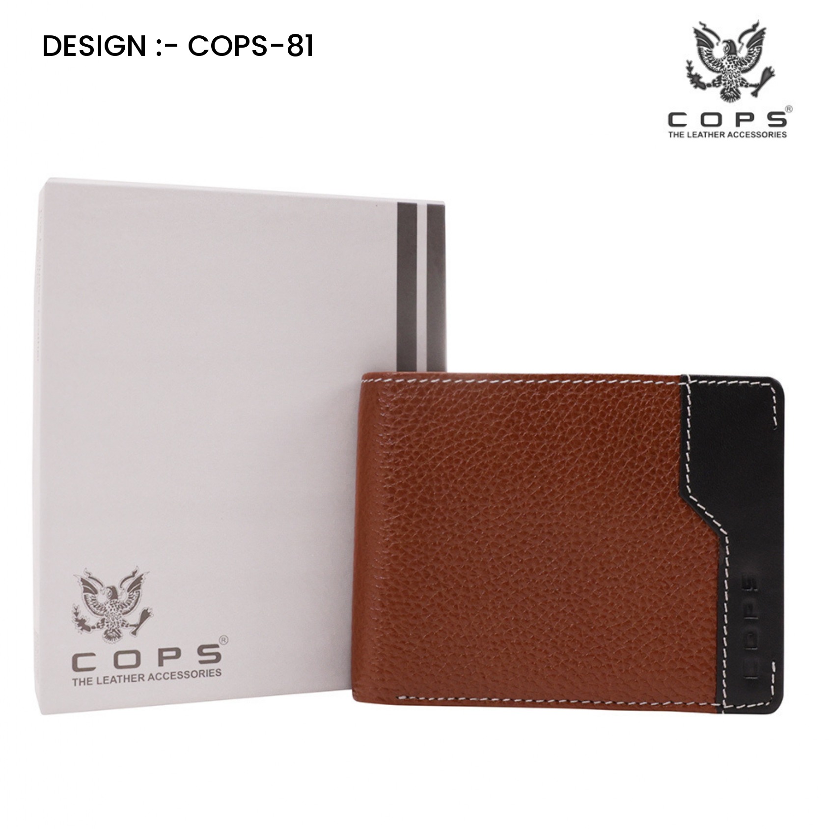 Men’s  Premium Touch Legacy Wallets - Leather Wallet by Cops