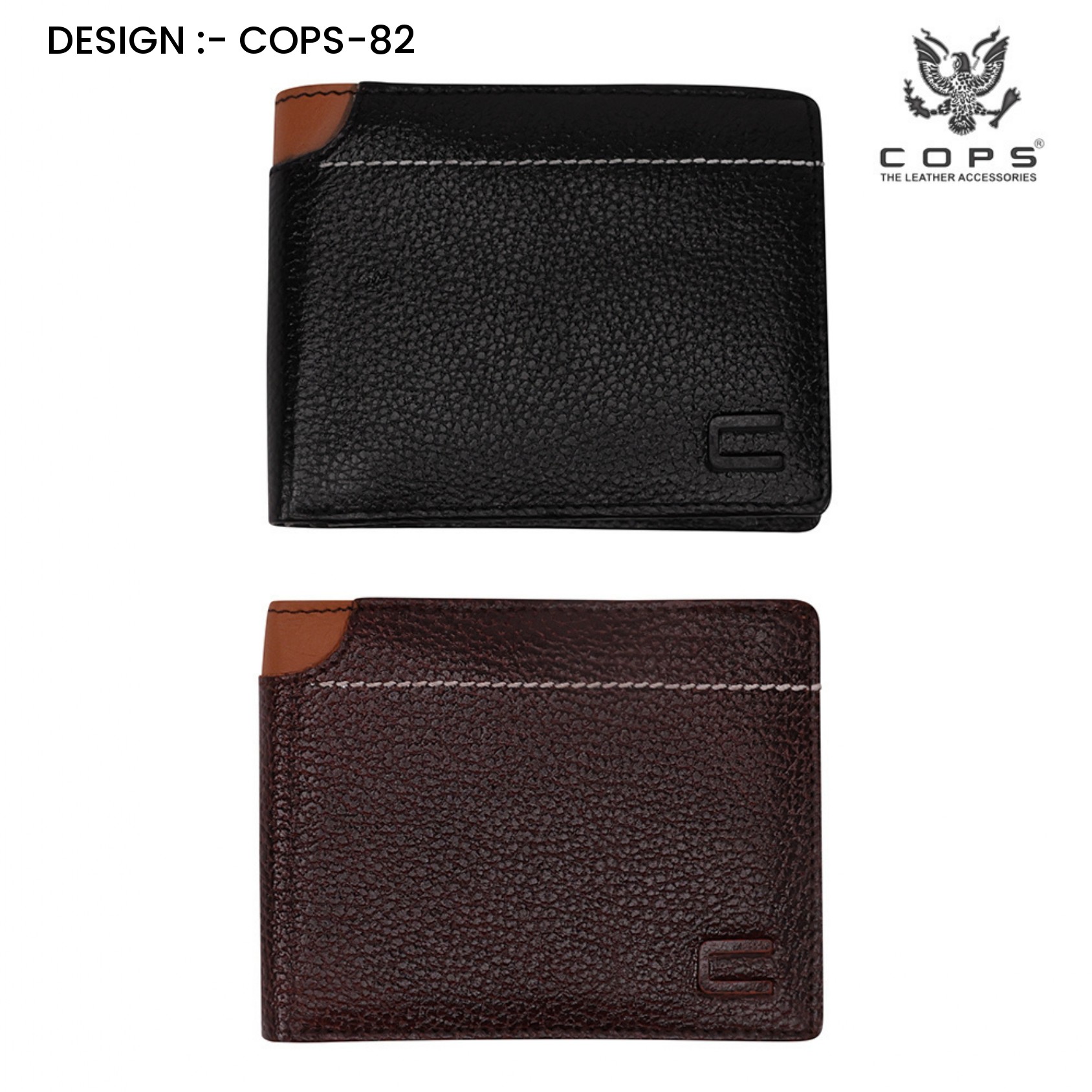 Men’s  Premium Touch Legacy Wallets - Leather Wallet by Cops