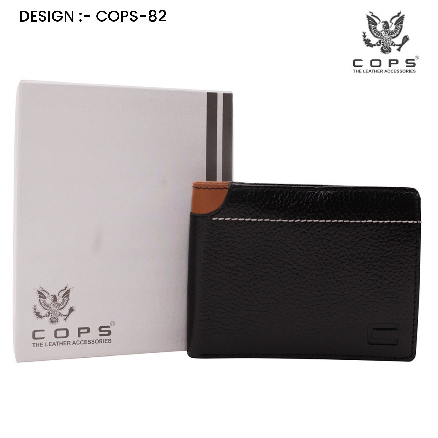 Men’s  Premium Touch Legacy Wallets - Leather Wallet by Cops