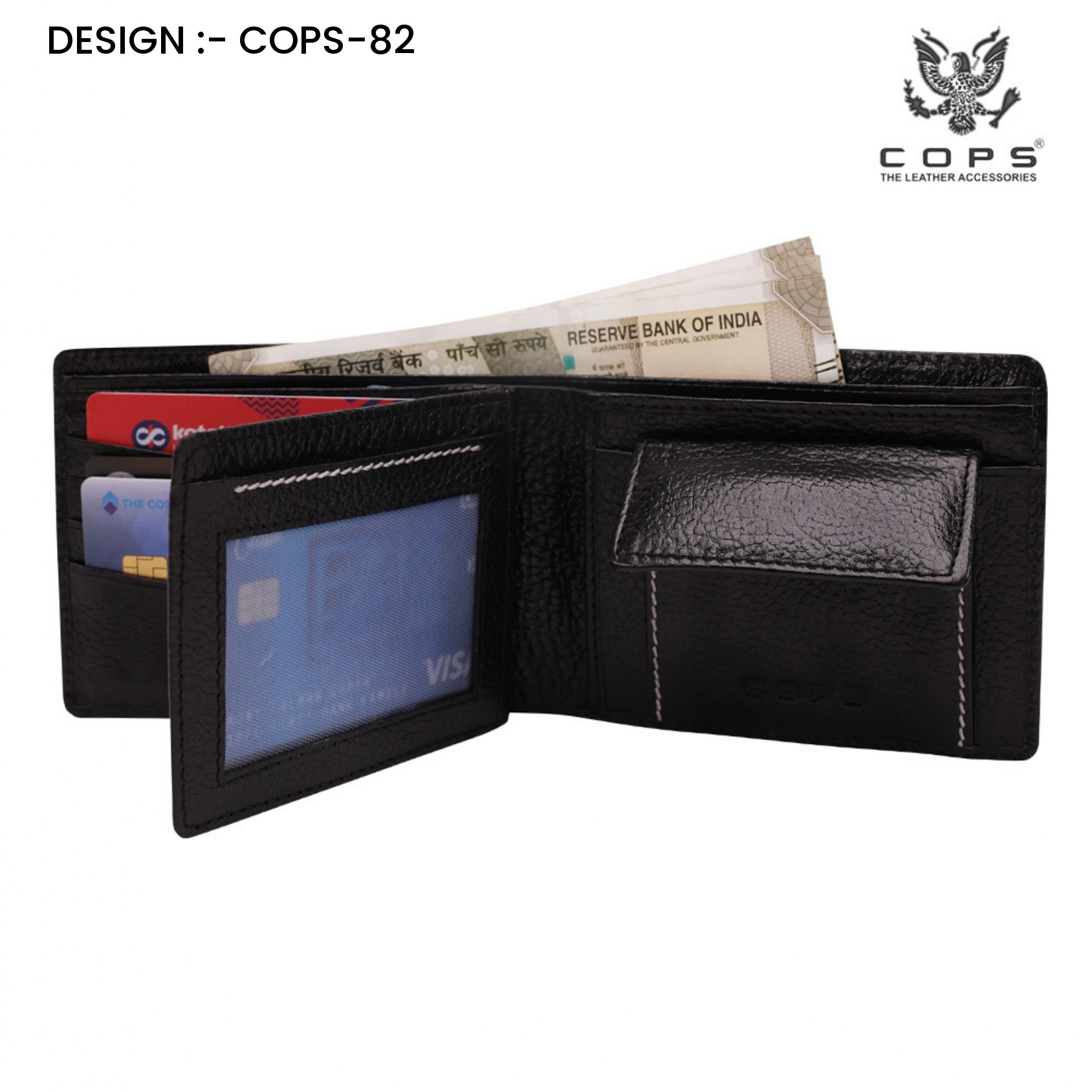 Men’s  Premium Touch Legacy Wallets - Leather Wallet by Cops