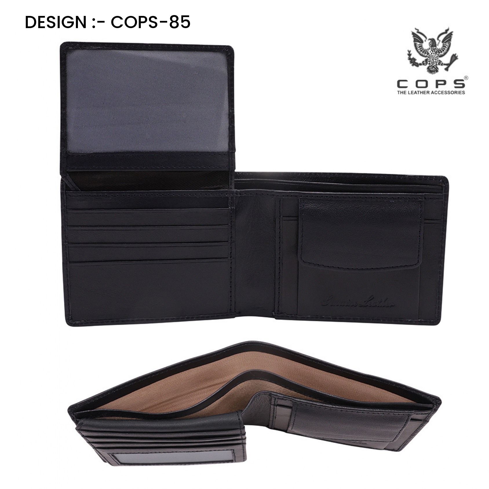 Men’s  Luxury Defined -  Leather Wallet by Cops
