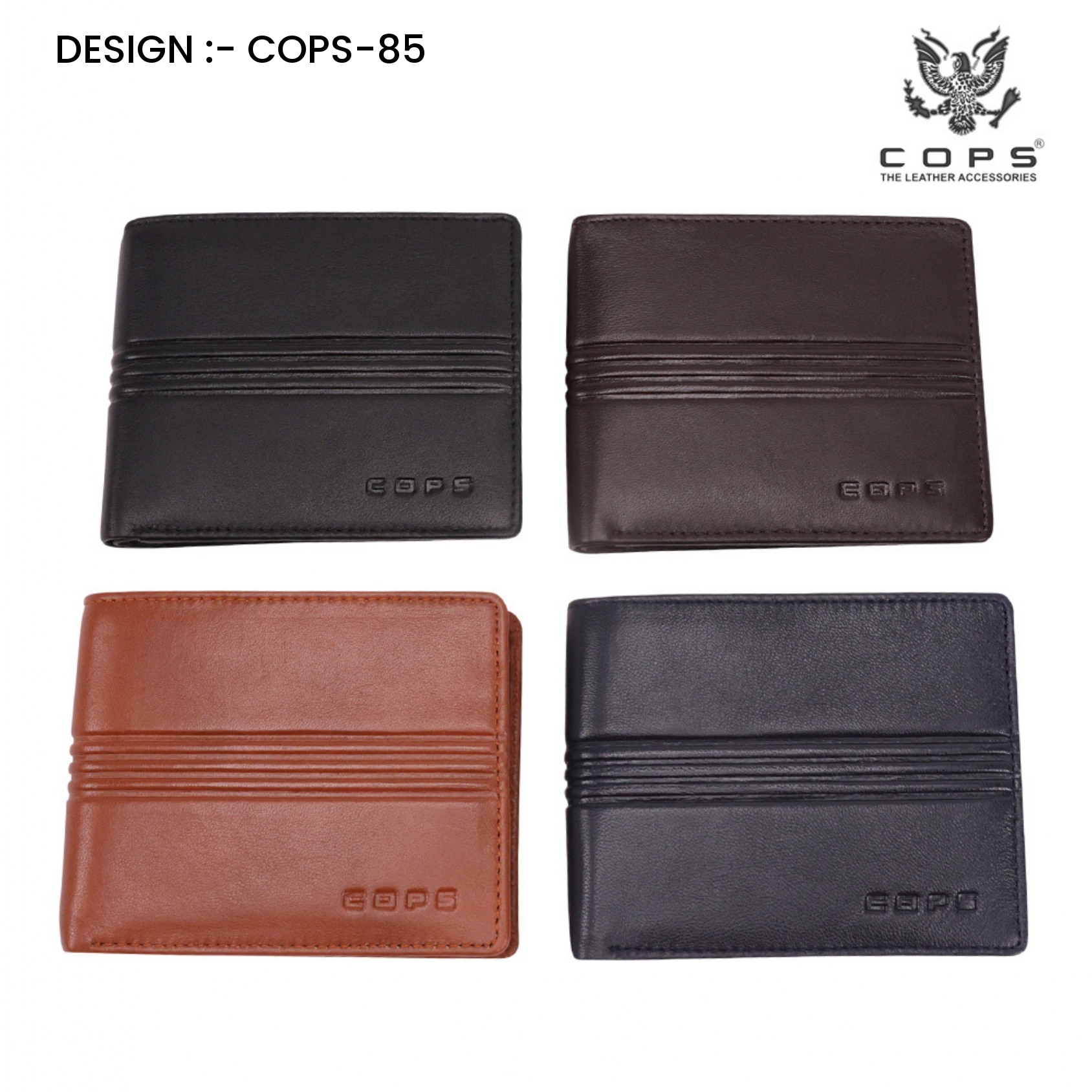 Men’s  Luxury Defined -  Leather Wallet by Cops