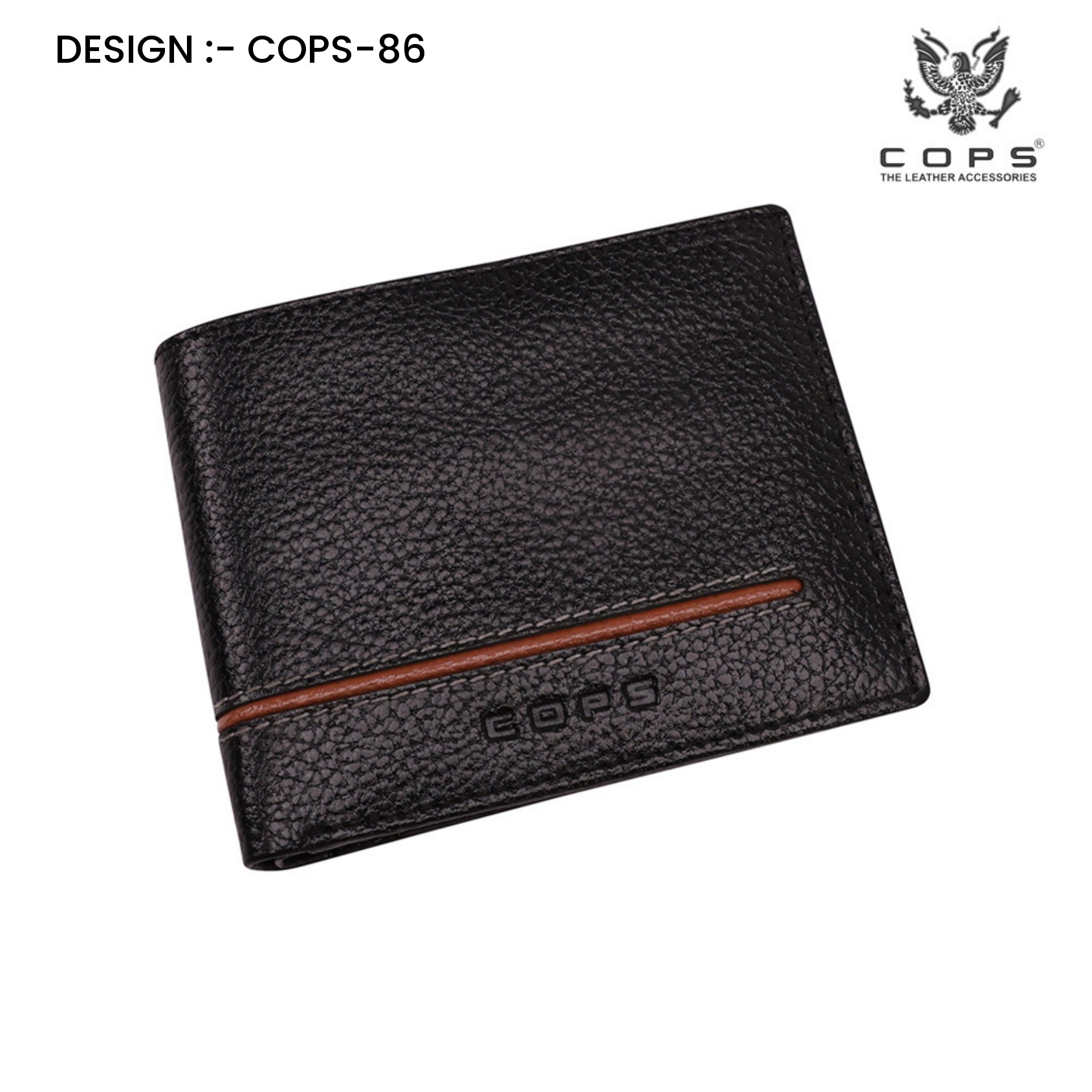 Men’s  Premium Touch Legacy Wallets - Leather Wallet by Cops