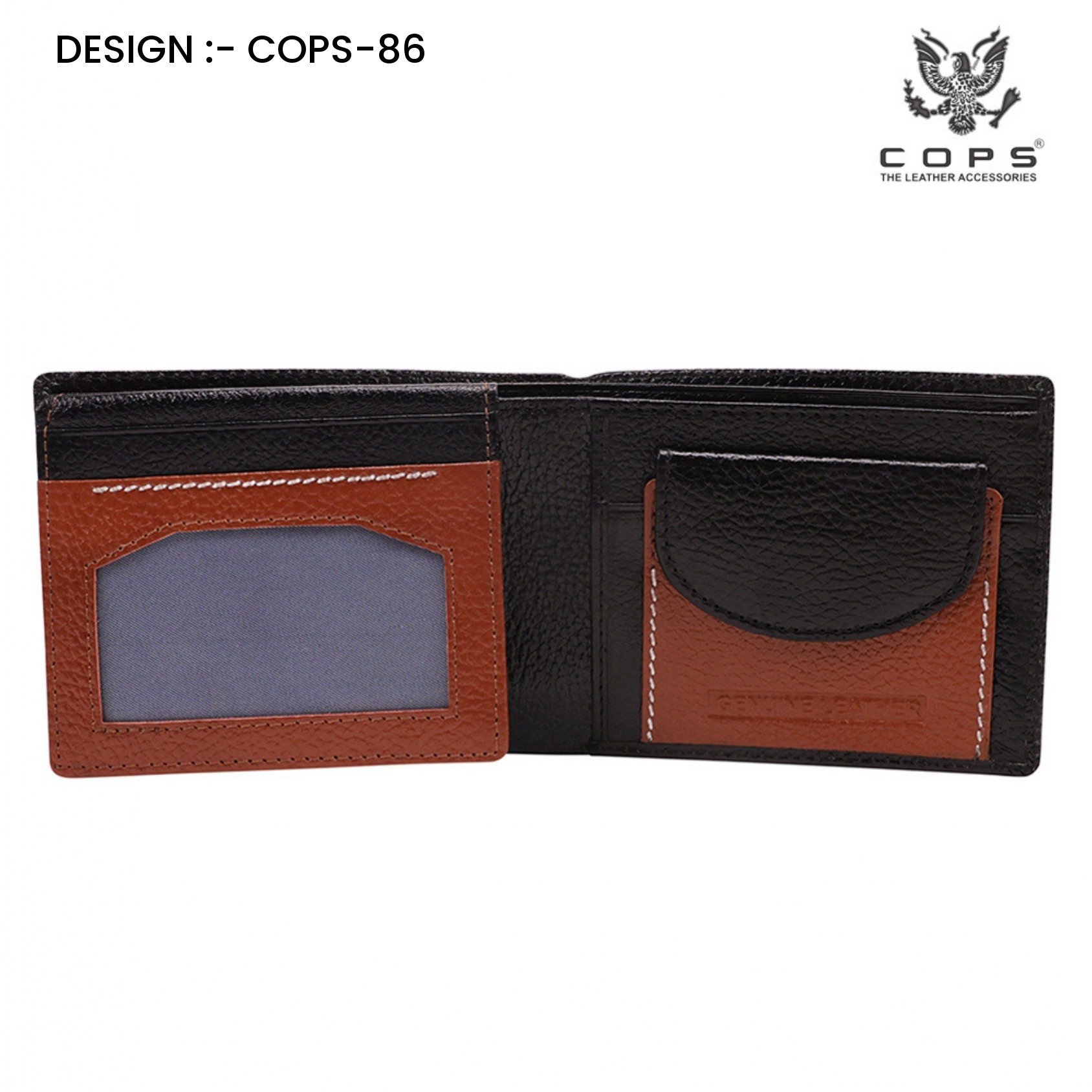 Men’s  Premium Touch Legacy Wallets - Leather Wallet by Cops