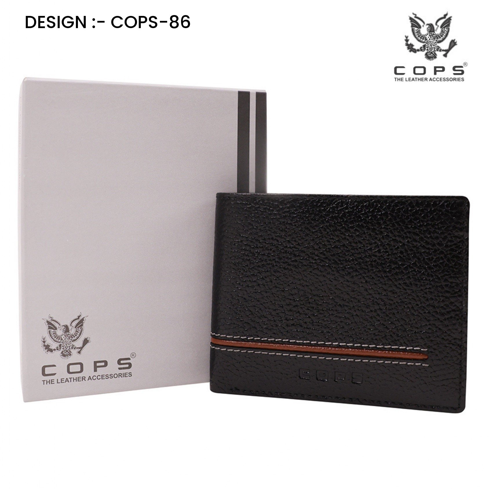 Men’s  Premium Touch Legacy Wallets - Leather Wallet by Cops