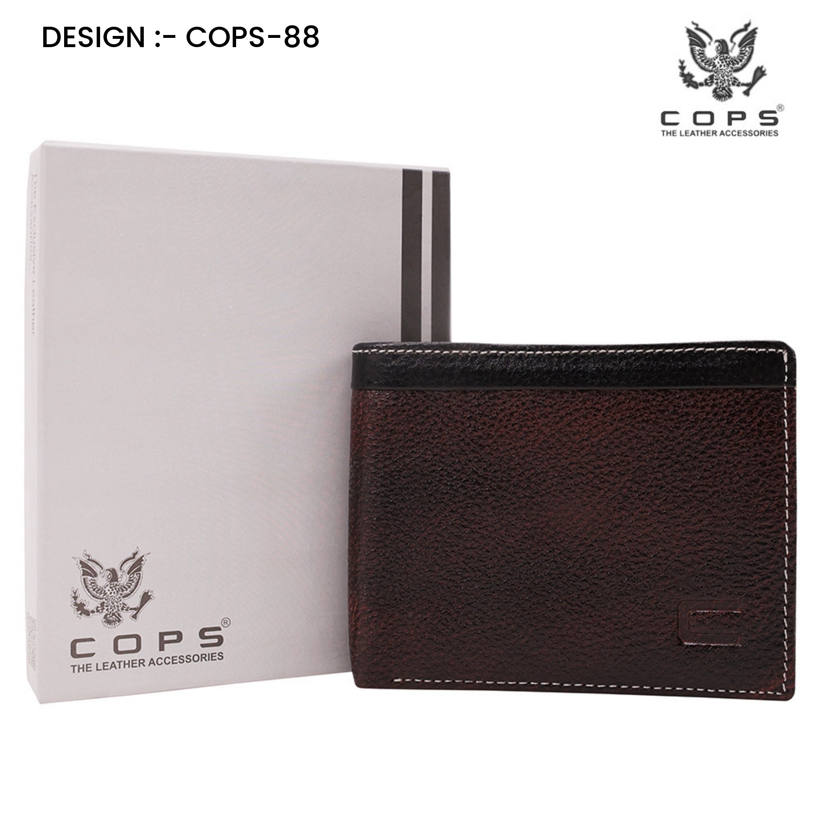 Men’s  Luxury Defined -  Leather Wallet by Cops