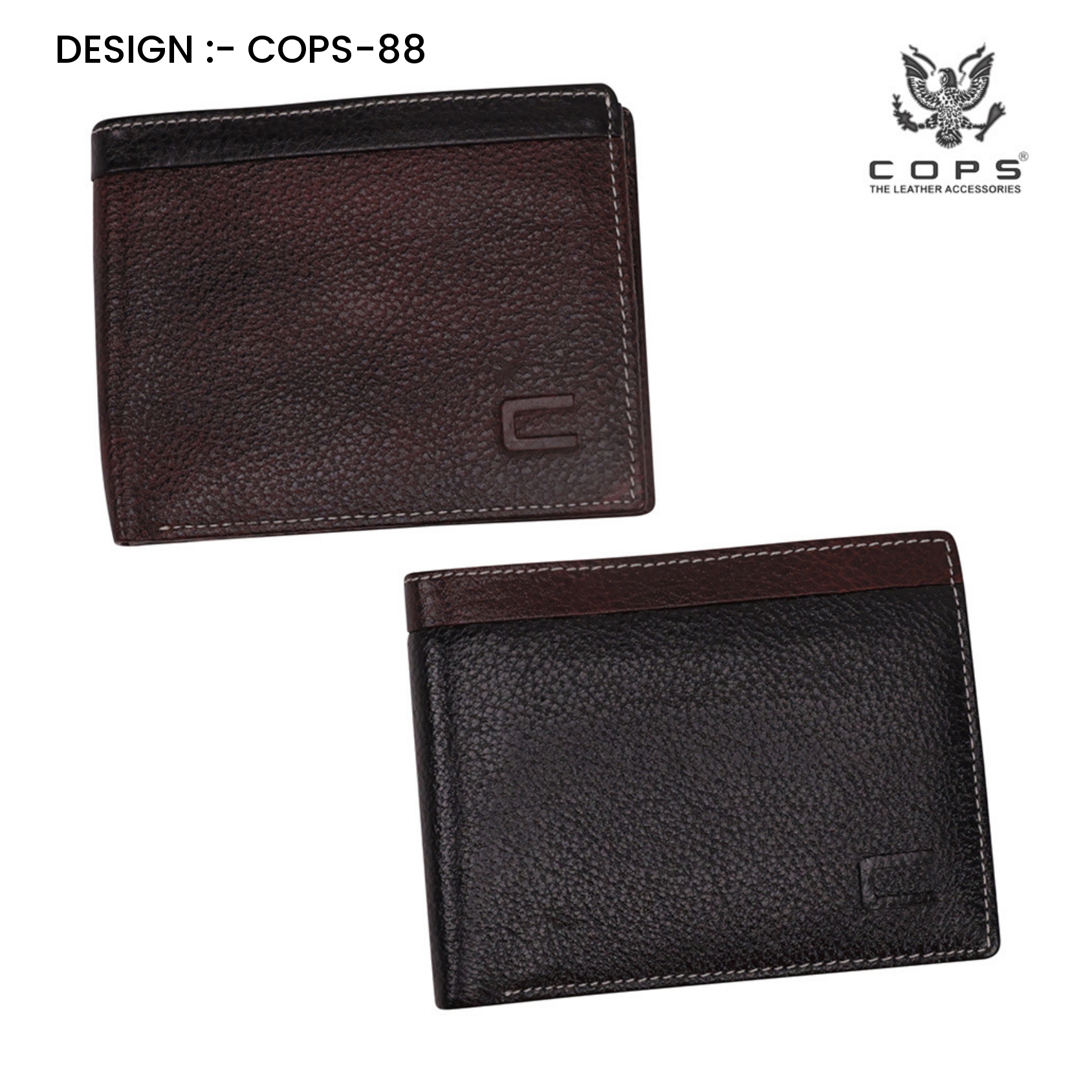 Men’s  Luxury Defined -  Leather Wallet by Cops