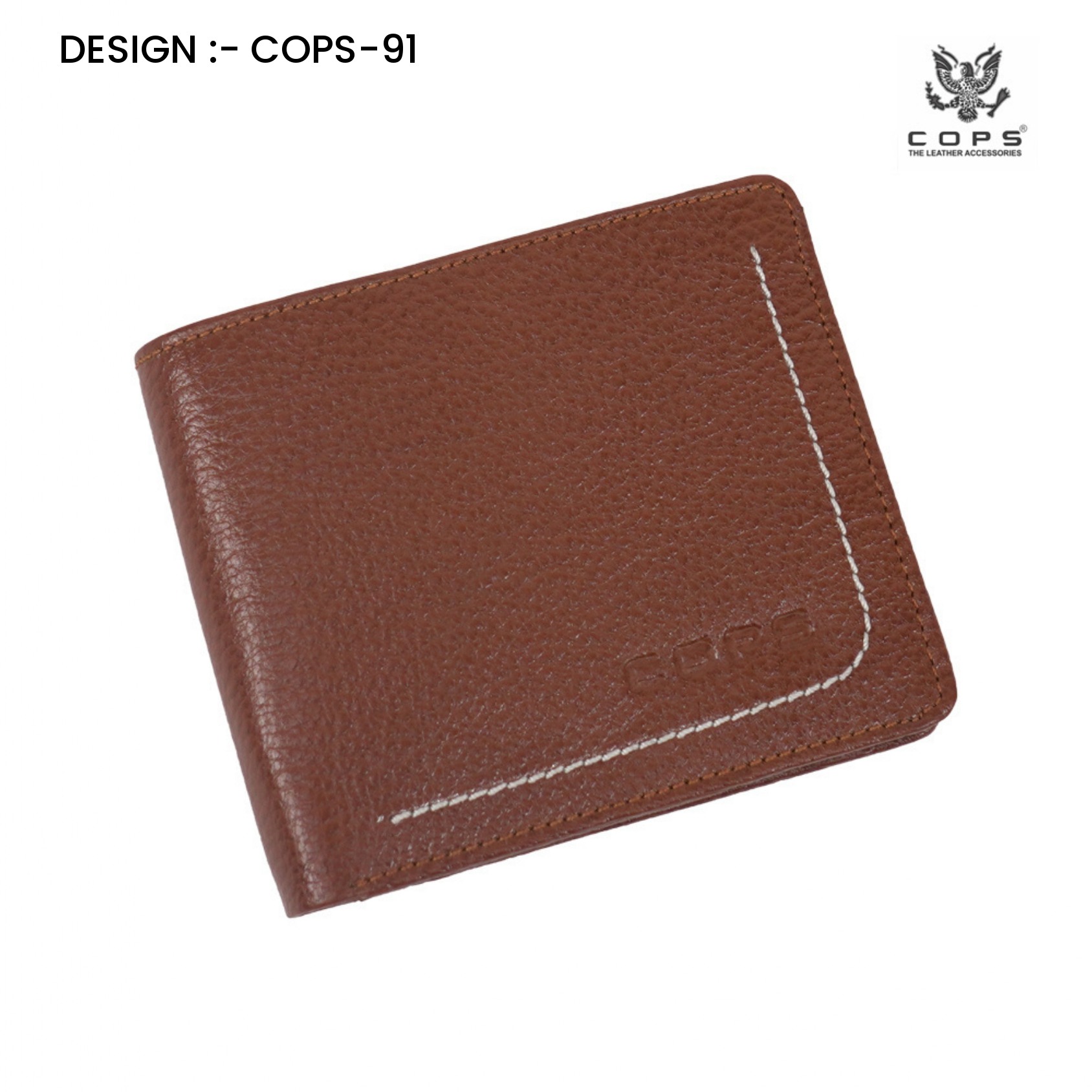 Men’s  Premium Touch Legacy Wallets - Leather Wallet by Cops