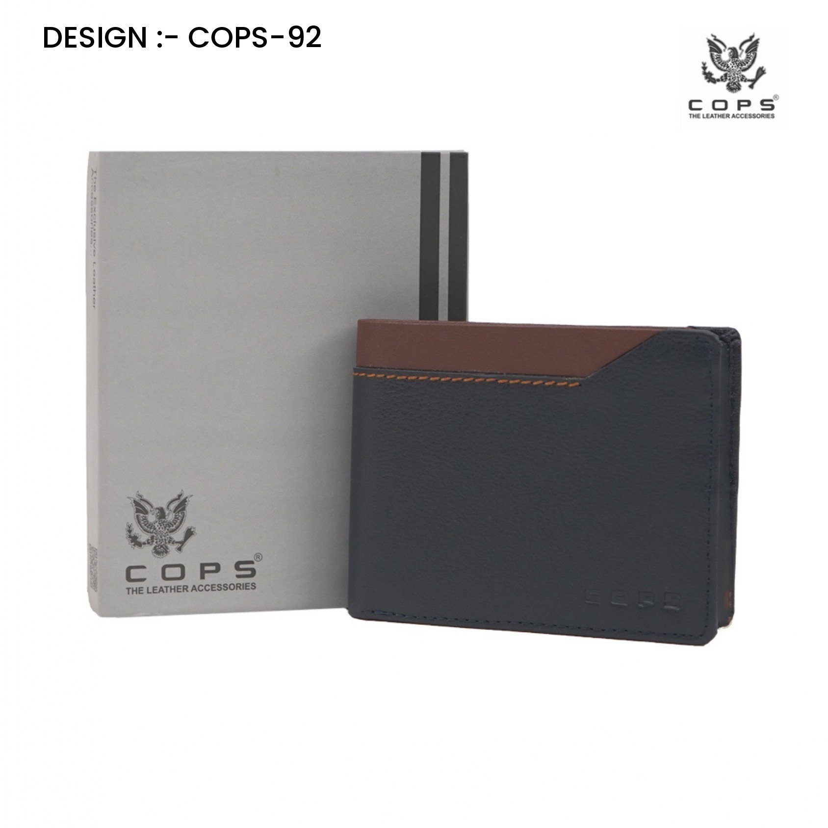 Men’s  Luxury Defined -  Leather Wallet by Cops