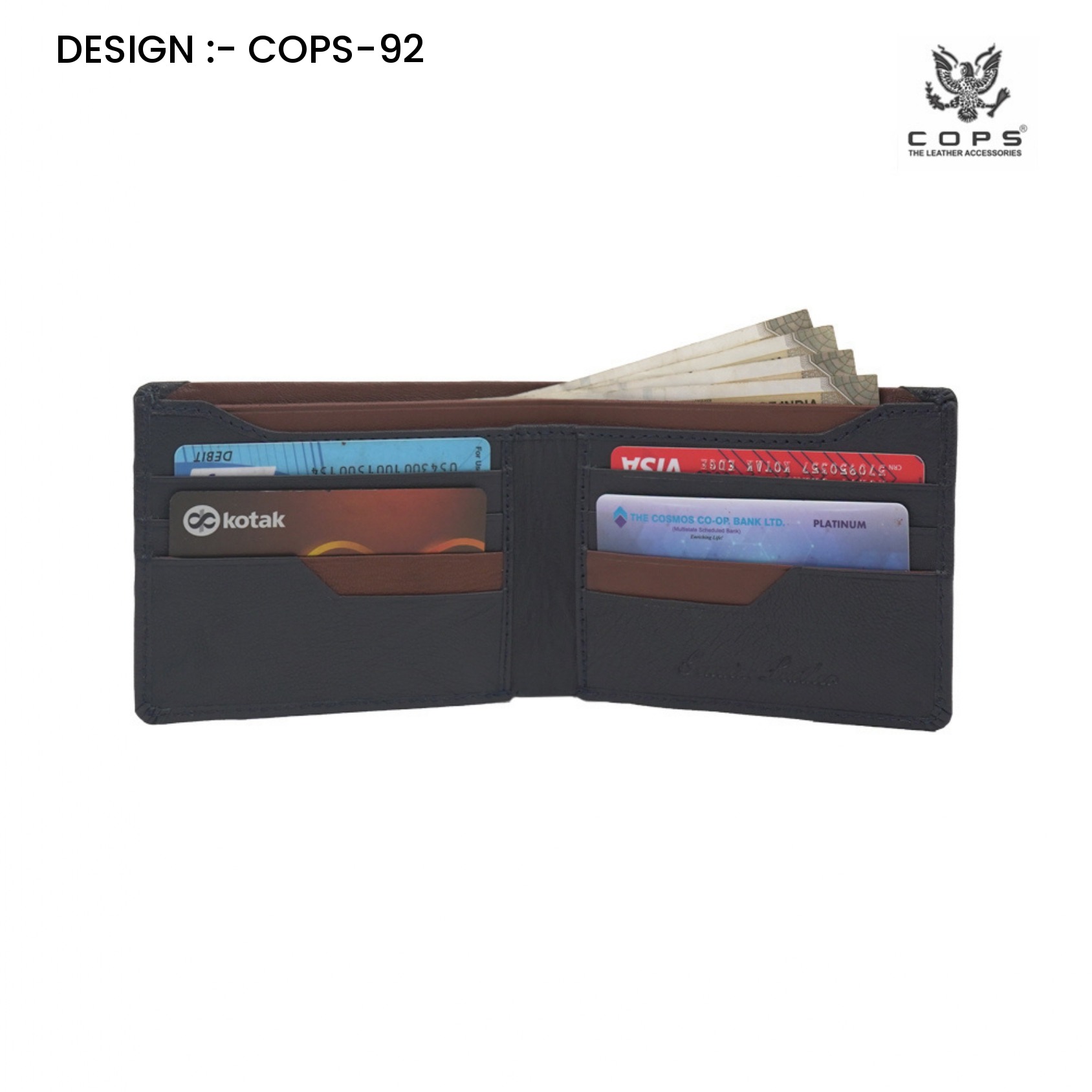 Men’s  Luxury Defined -  Leather Wallet by Cops