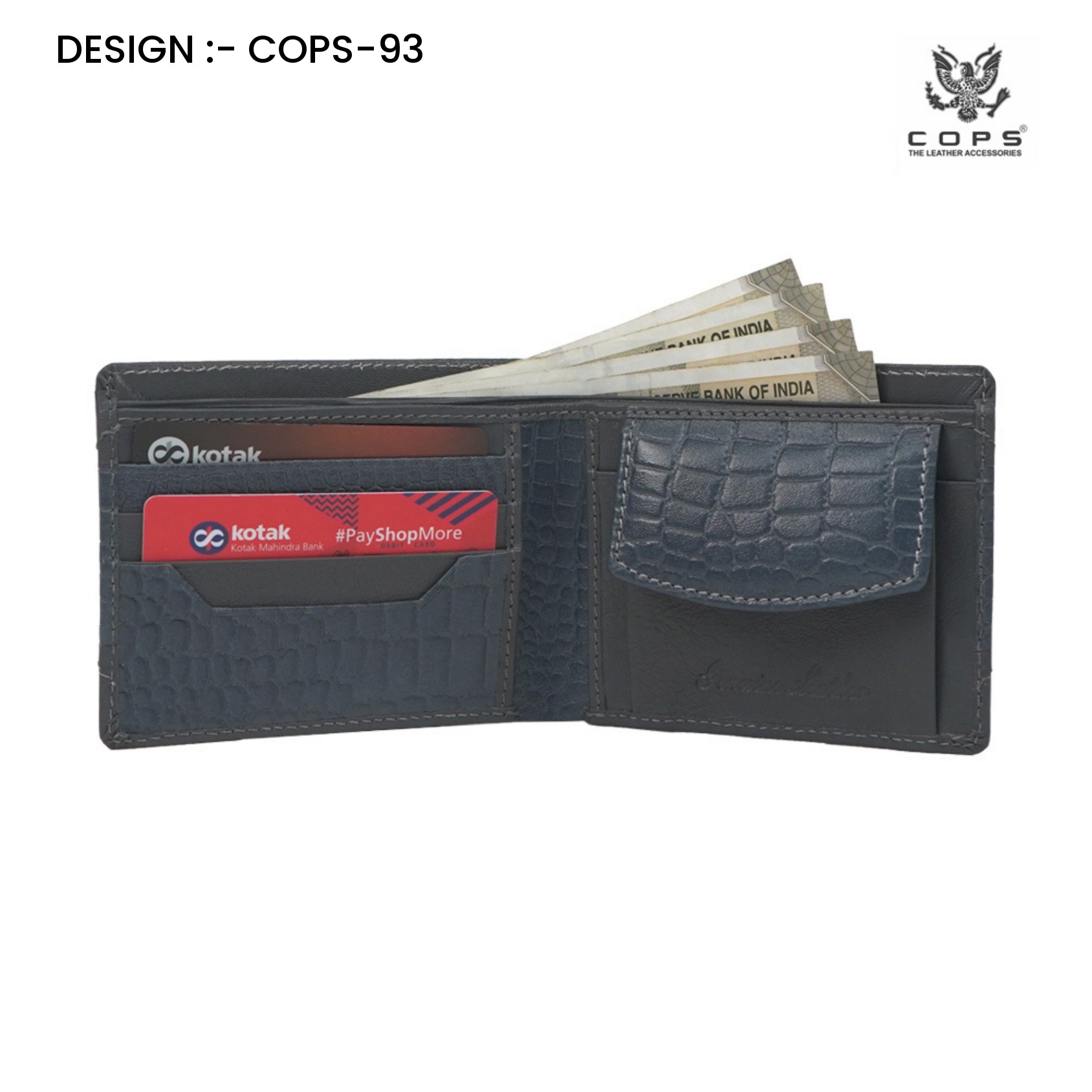 Men’s  Luxury Defined -  Leather Wallet by Cops