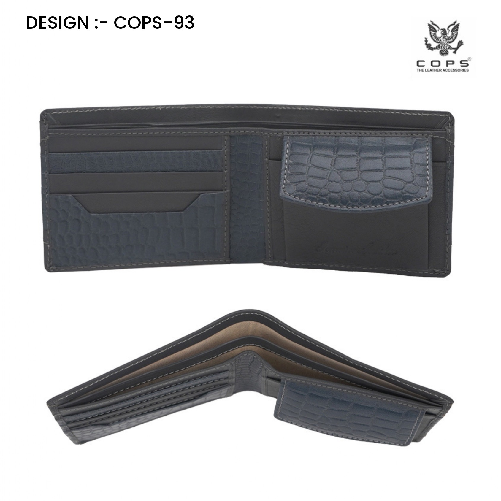 Men’s  Luxury Defined -  Leather Wallet by Cops