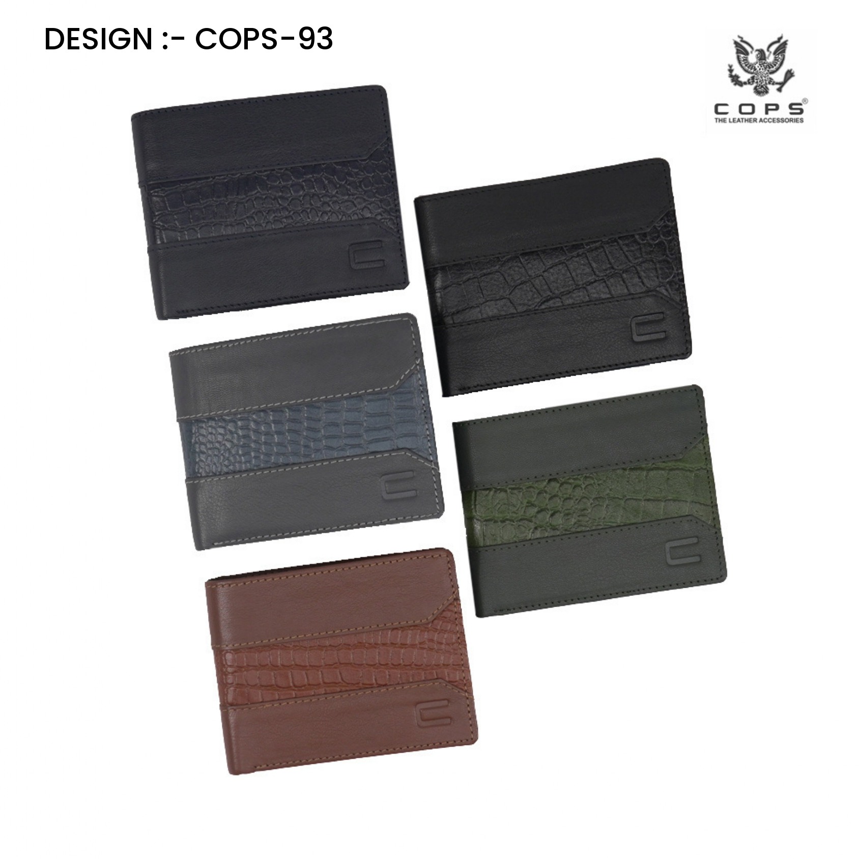 Men’s  Luxury Defined -  Leather Wallet by Cops