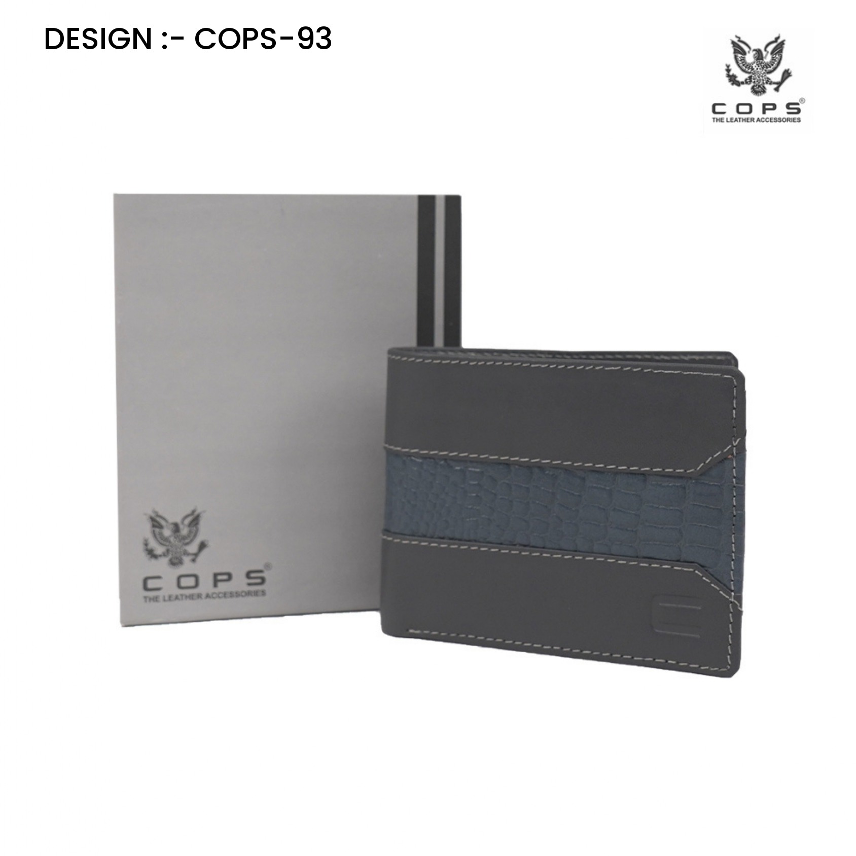 Men’s  Luxury Defined -  Leather Wallet by Cops