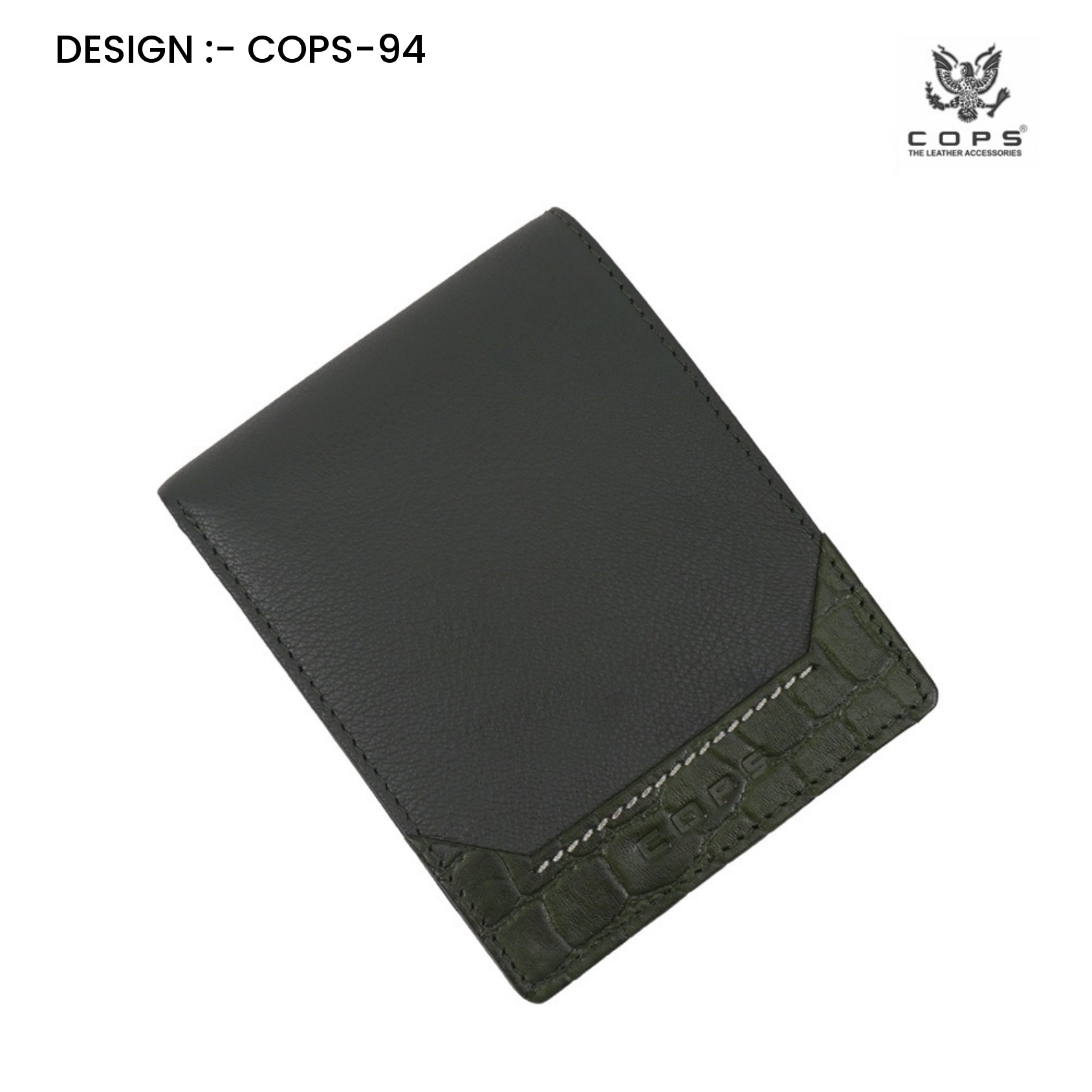 Men’s  Luxury Defined -  Leather Wallet by Cops