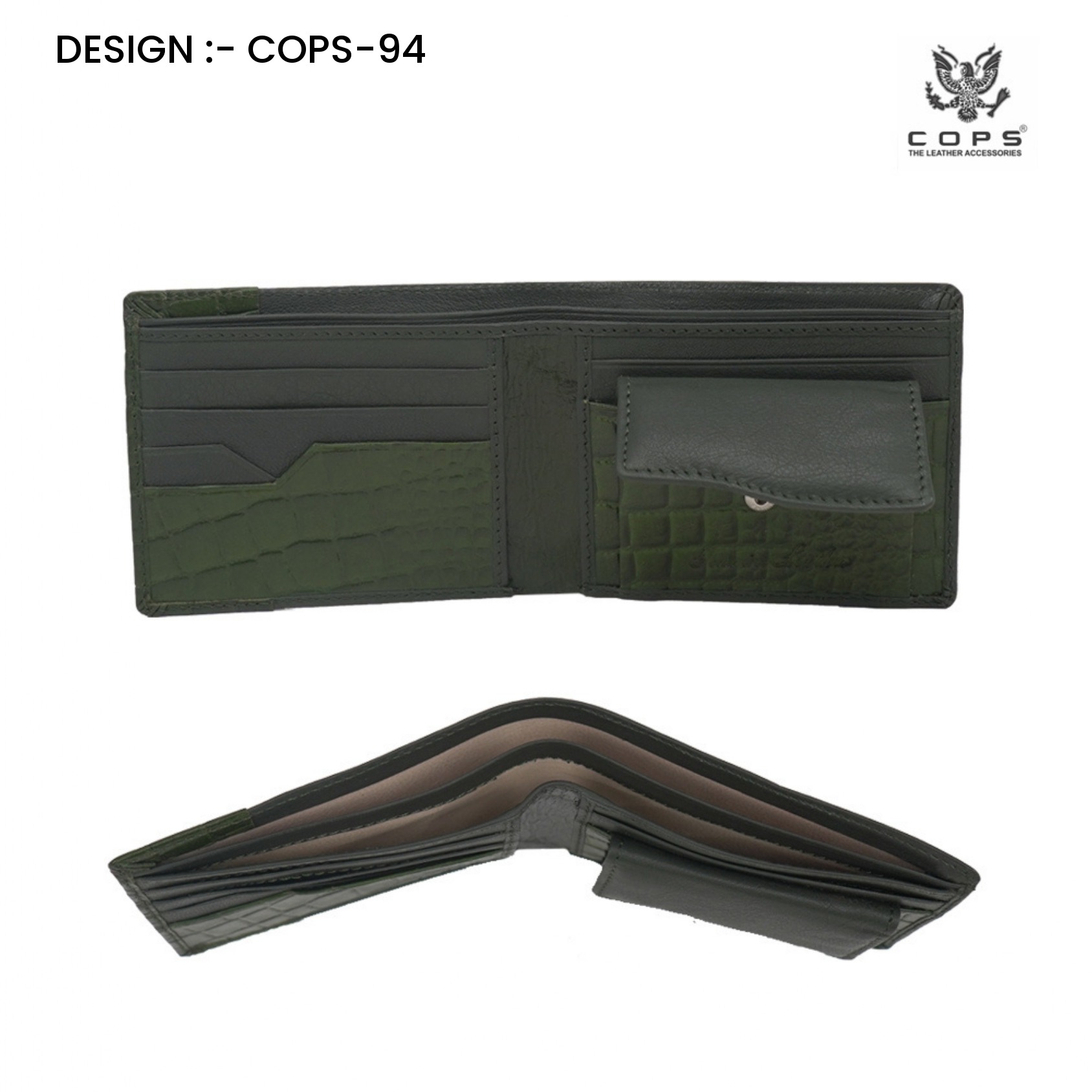Men’s  Luxury Defined -  Leather Wallet by Cops
