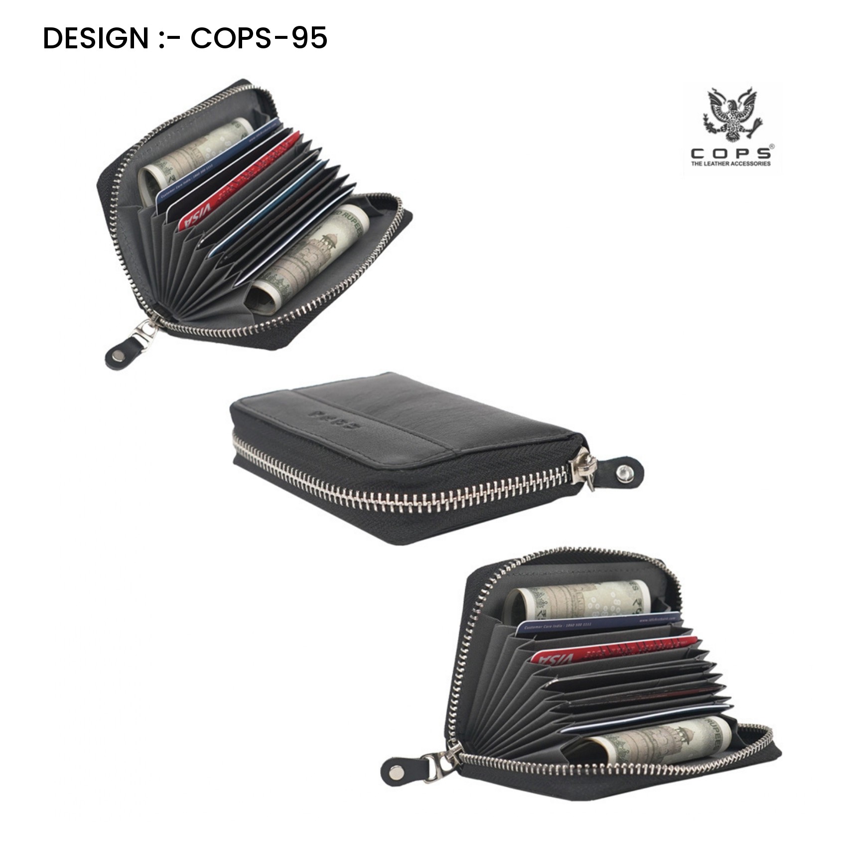 Men’s  Luxury Defined -  Leather Wallet by Cops
