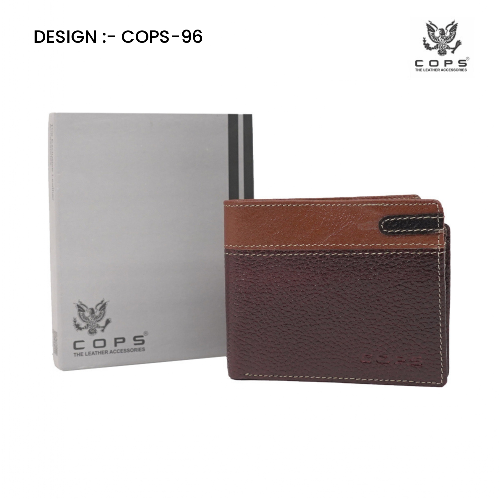 Men’s  Luxury Defined -  Leather Wallet by Cops