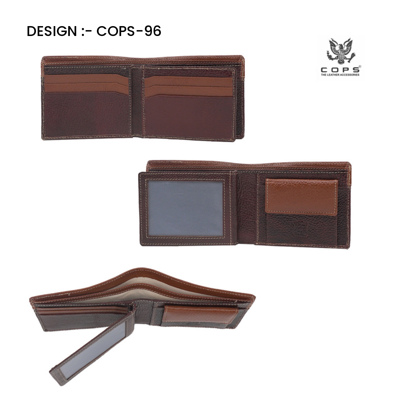 Men’s  Luxury Defined -  Leather Wallet by Cops