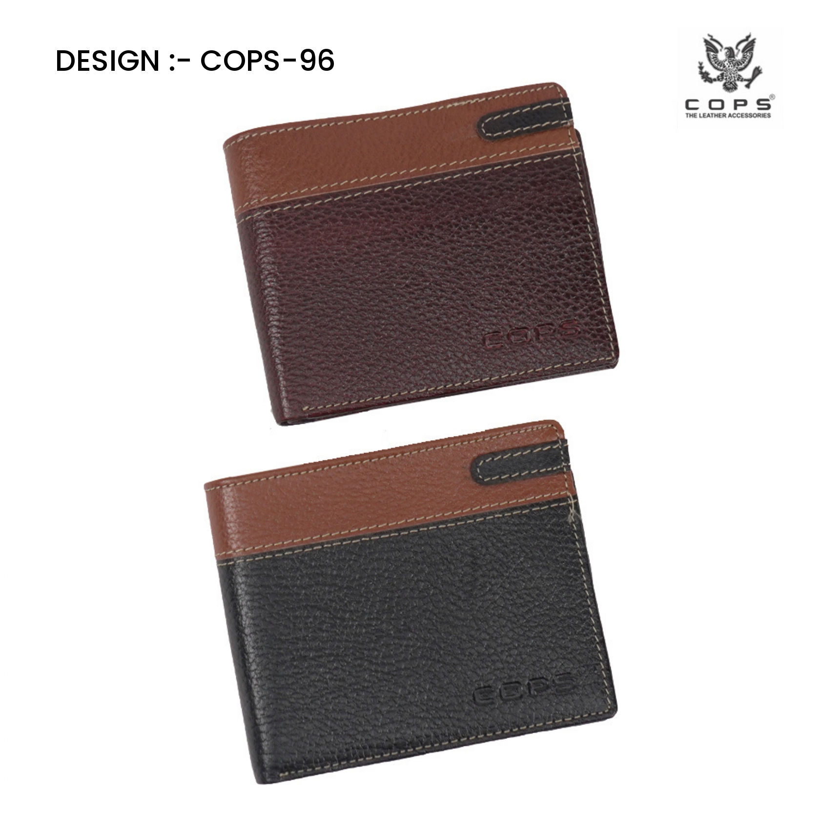 Men’s  Luxury Defined -  Leather Wallet by Cops