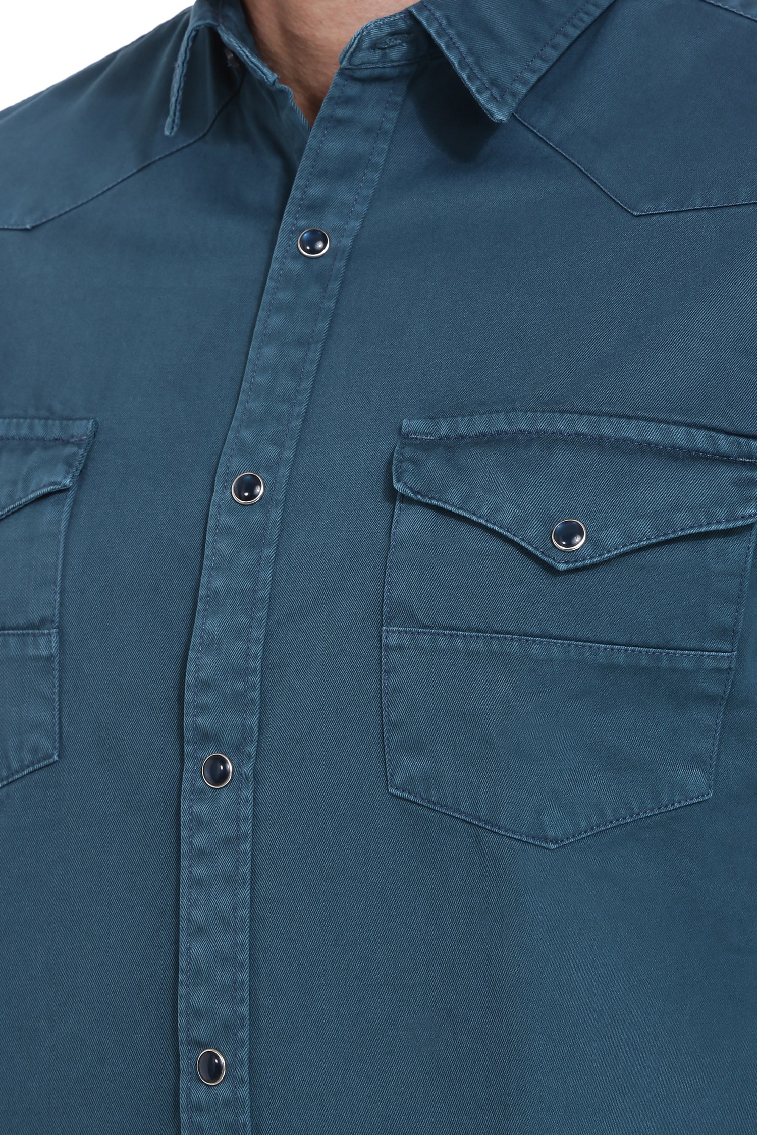 Kuons Avenue Men's Cotton Denim Shacket