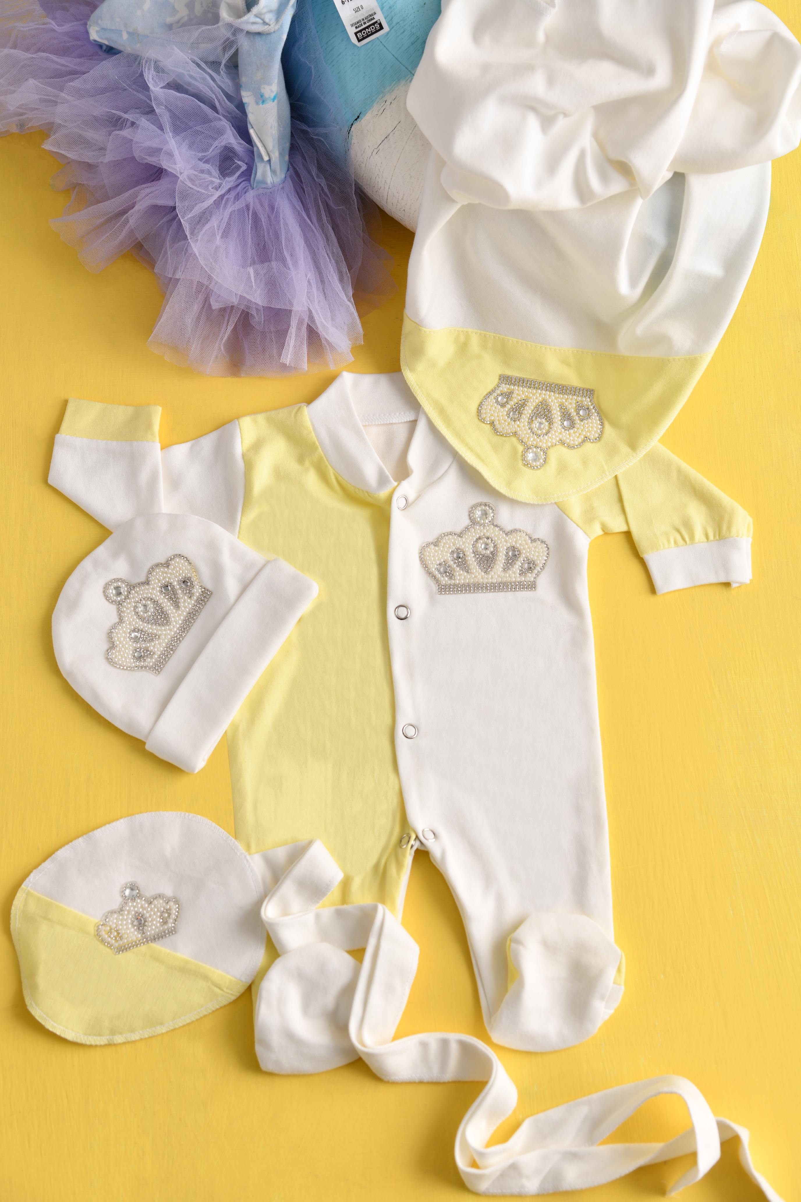 Lemon Royalty Romper Set
