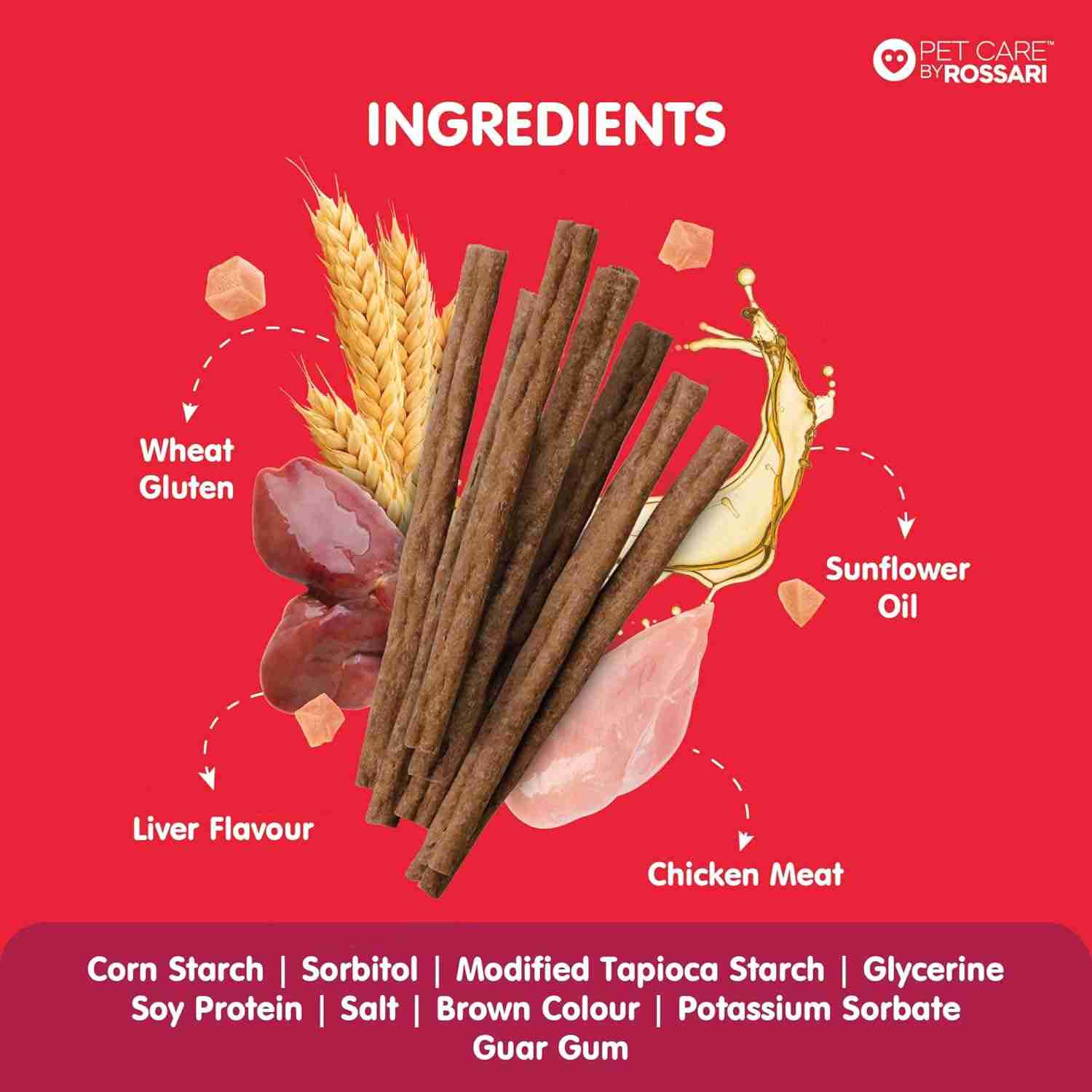 Zippy Chick N' Stix Sticks for Dog Liver 100 g