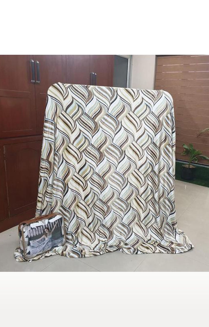 Sita Fabrics | Sita Fabrics Superior Super Soft Velvet Winter Bedsheet with 2 Pillow Cover | Premium Quality | Luxurious Design- (90x100 Inches) 0
