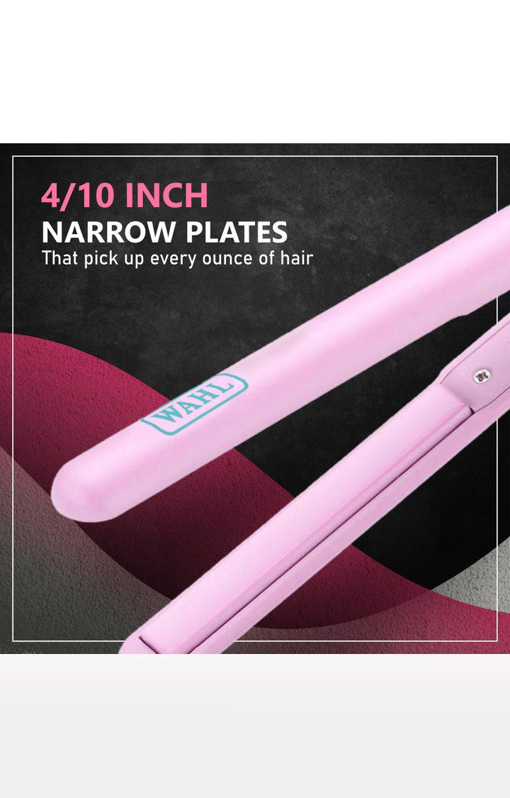 Wahl Pink Mini Straightener and Curler 