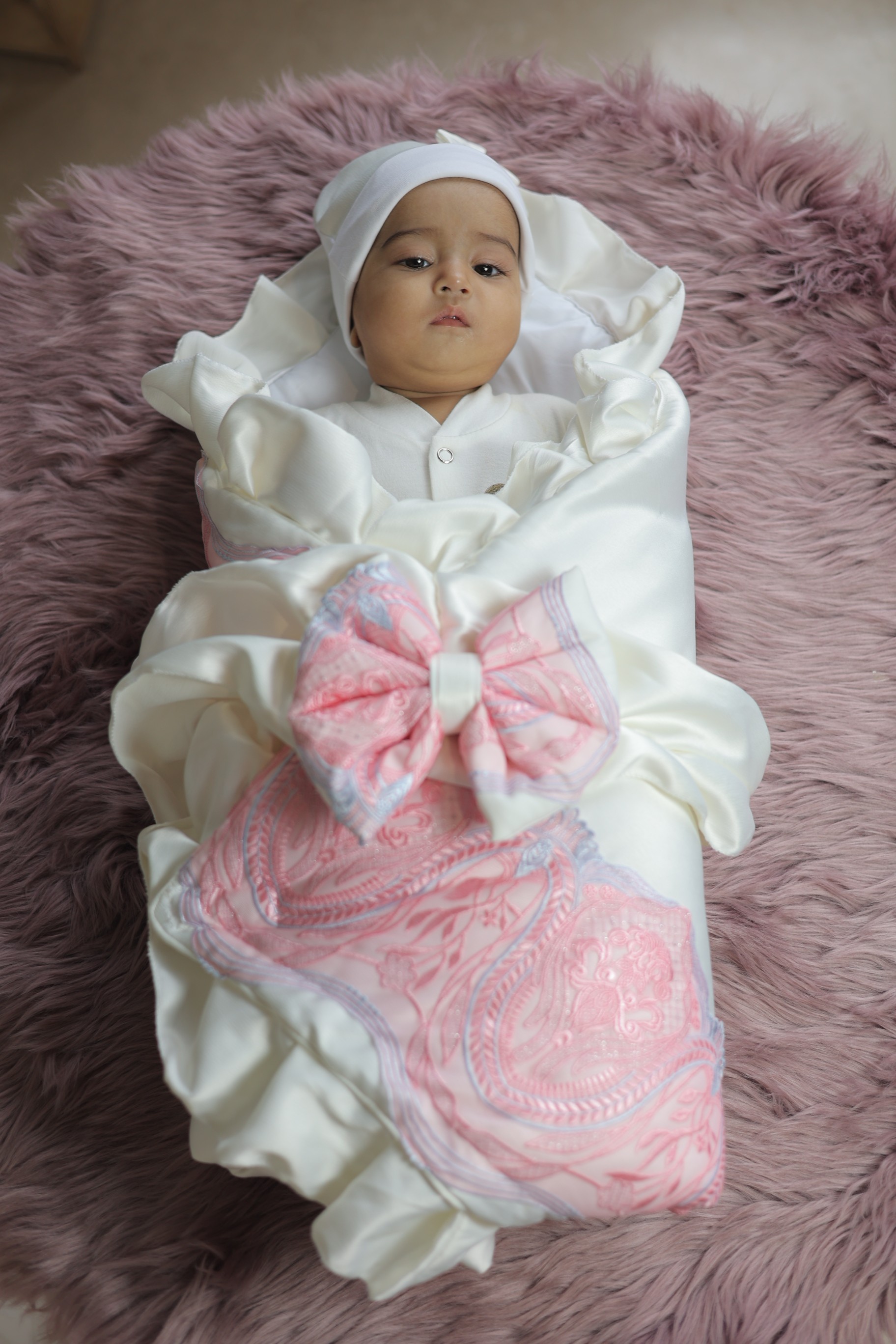 Blush Whisper Drape Set