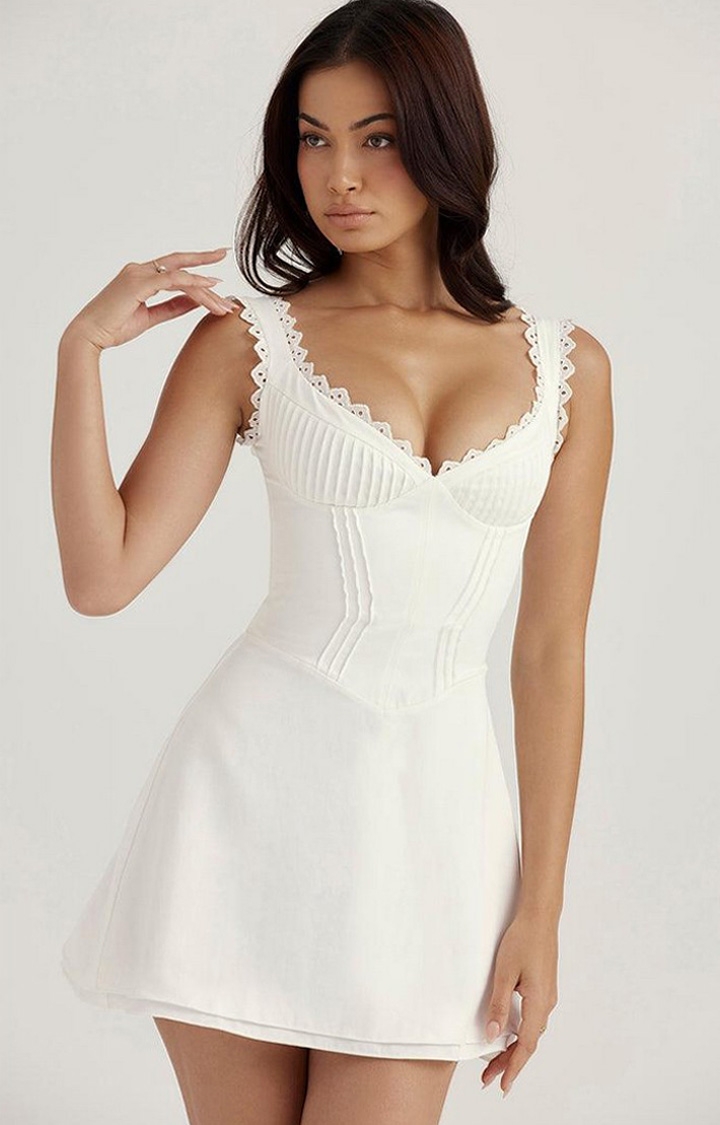 Women's Pixie White Dress