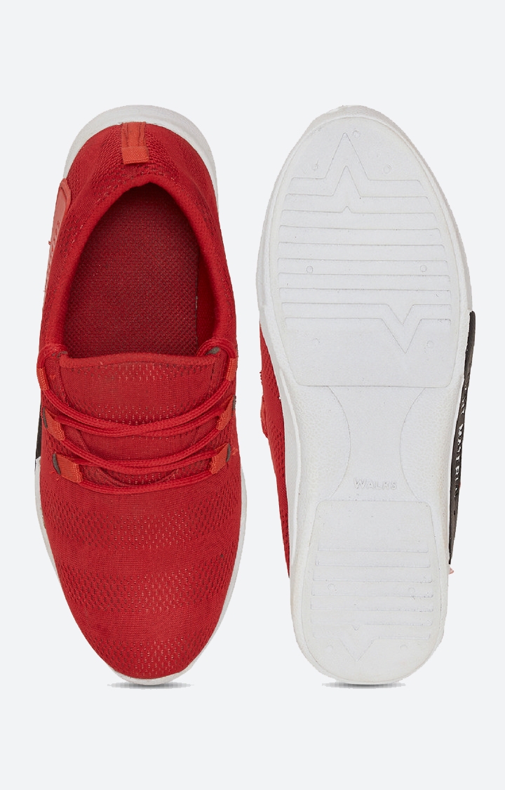 Climbr | Red Casual Lace-ups 3