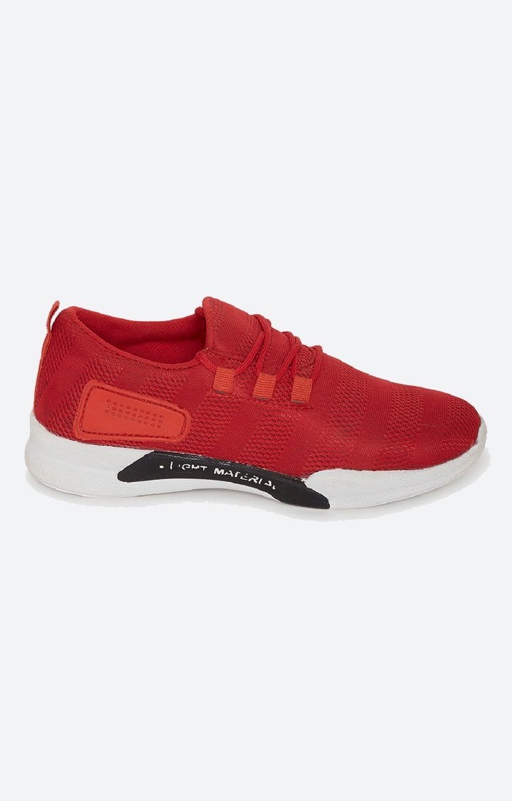 Climbr | Red Casual Lace-ups 1