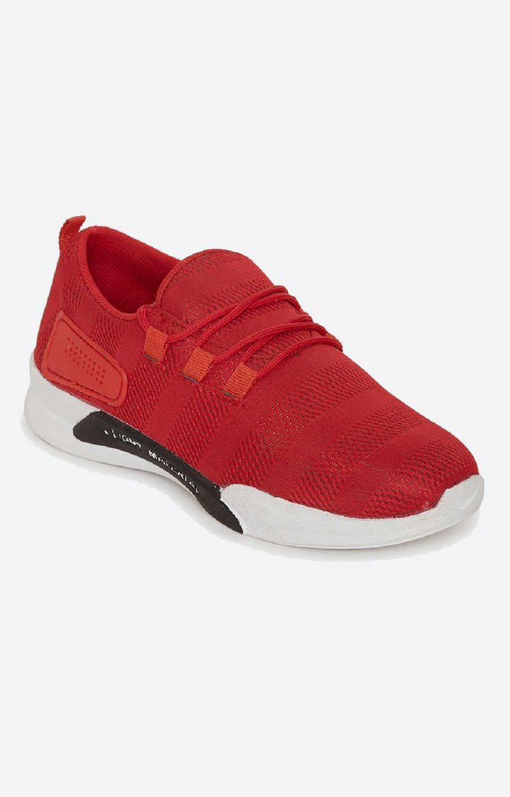 Climbr | Red Casual Lace-ups 0