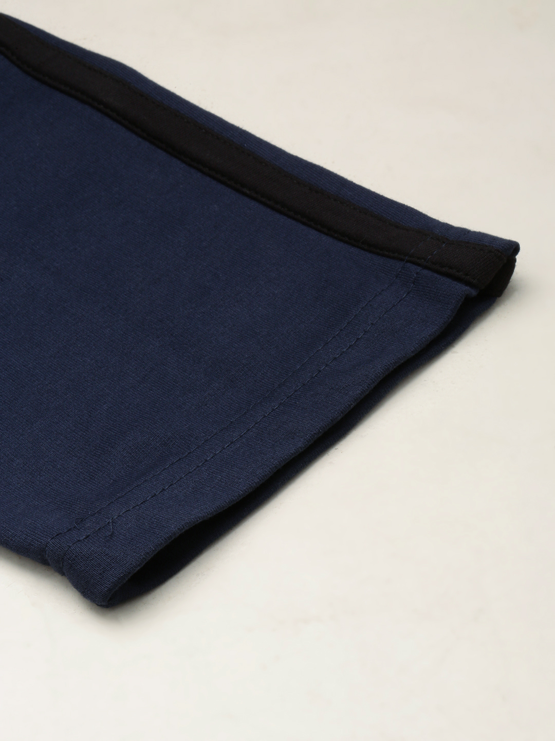 SHOWOFF Men's Solid Navy Blue Relaxed Fit Regular Track Pant