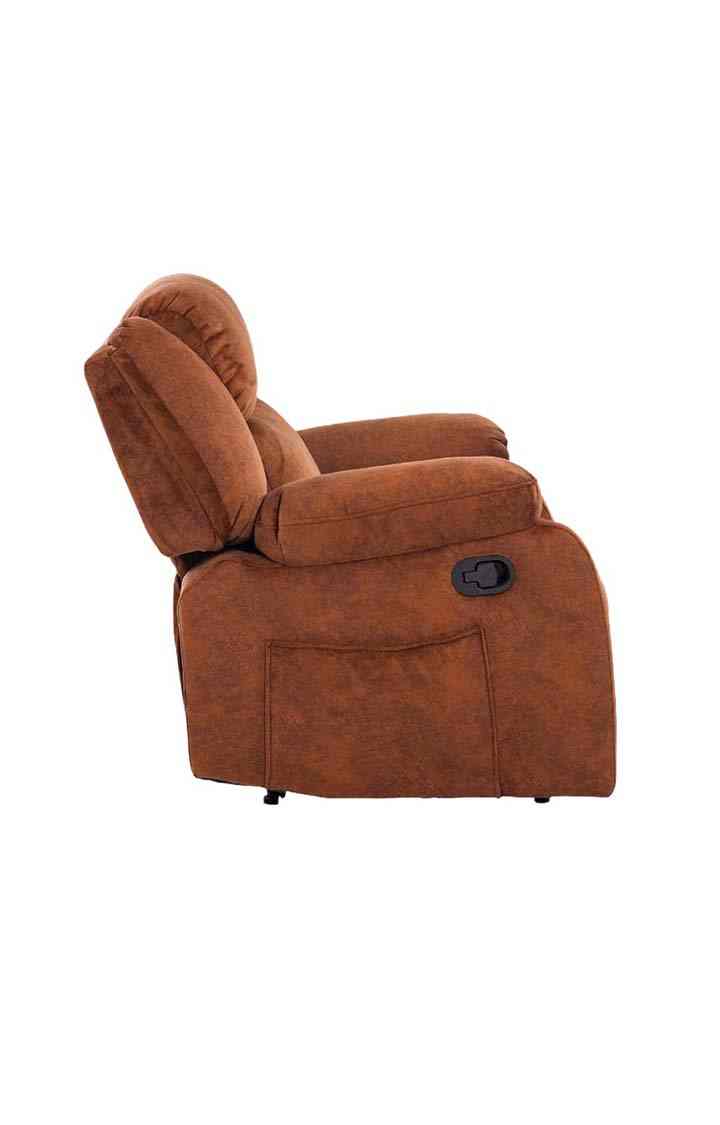 neudot  Ease Rocker Single Seater Fabric Recliner - Marble Brown