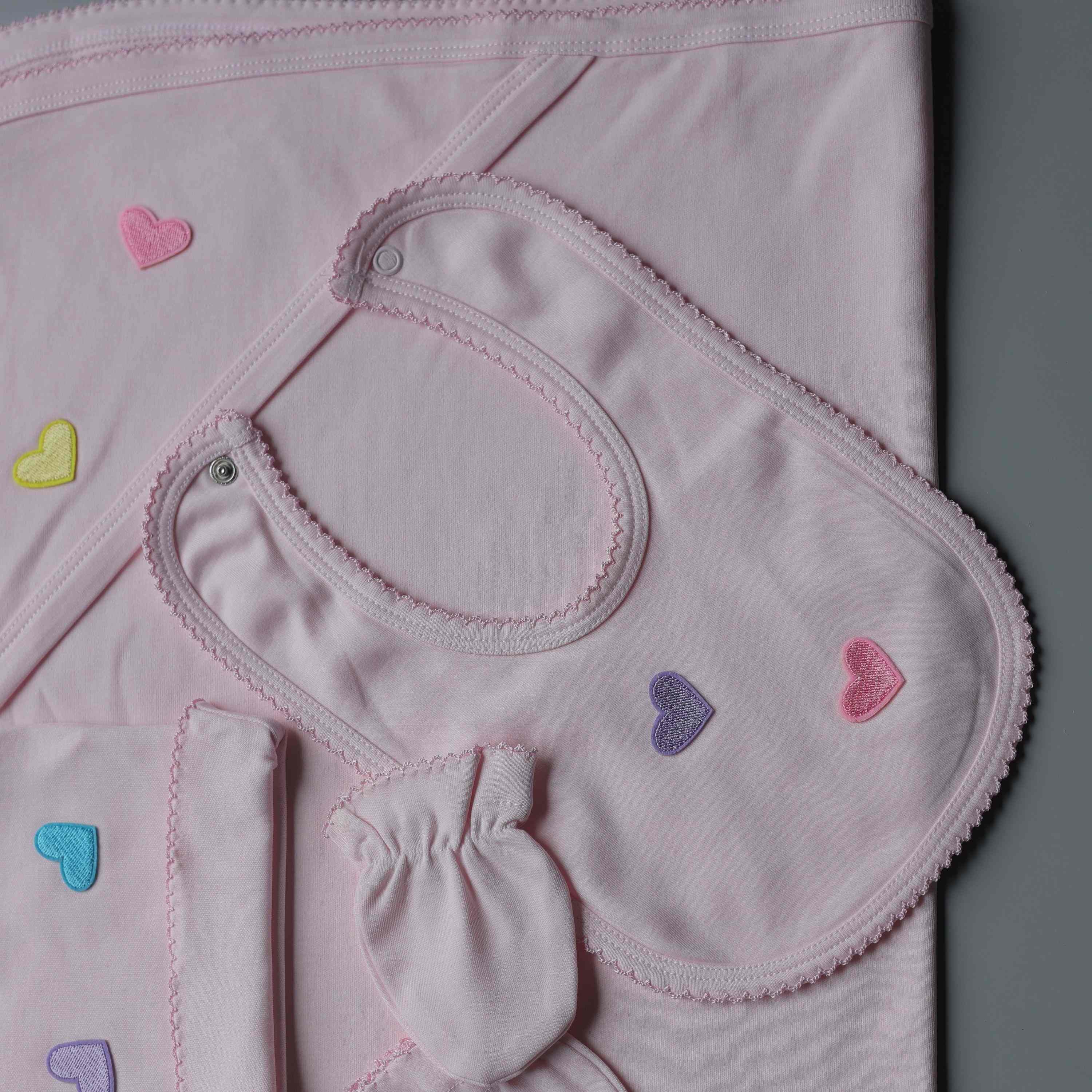 FlutterHeart Romper Set