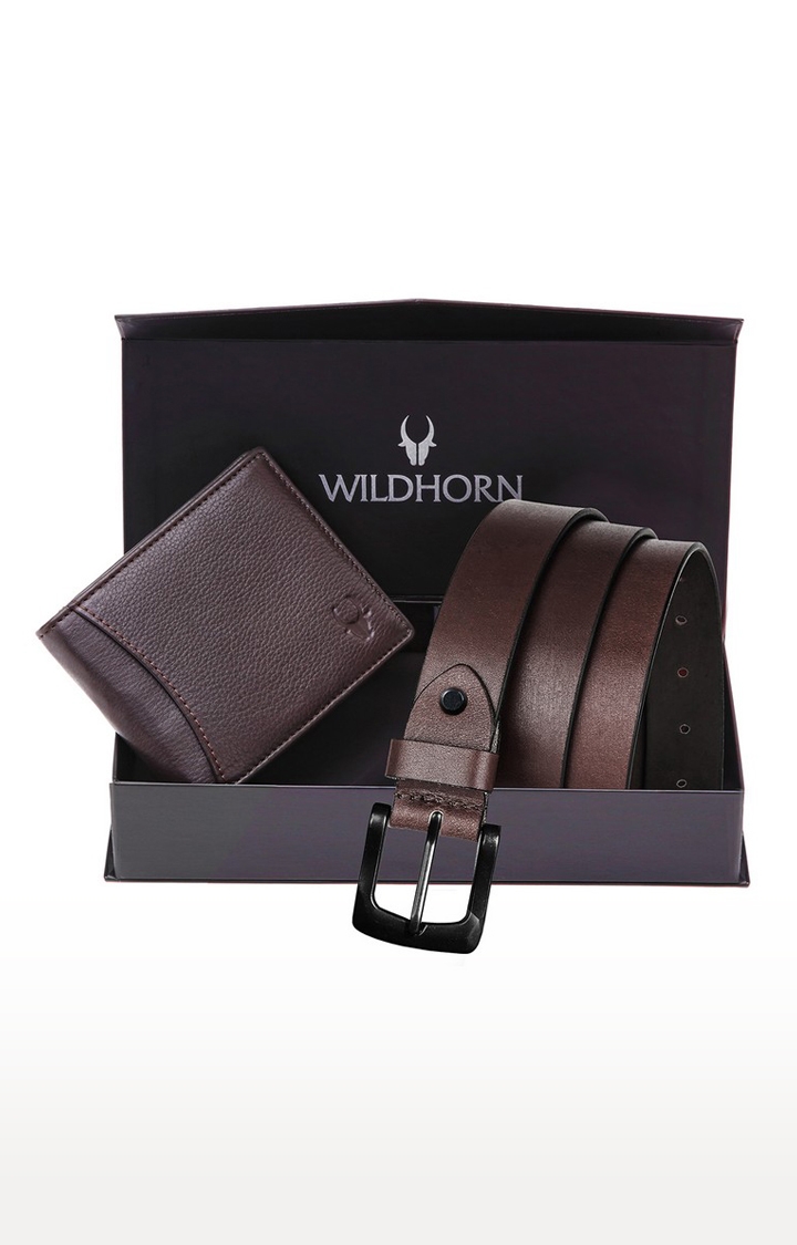 WildHorn Nepal Genuine Leather Classic Men's Gift Set (WHPWK2052BlkCroco) -  Send Gifts and Money to Nepal Online from www.muncha.com