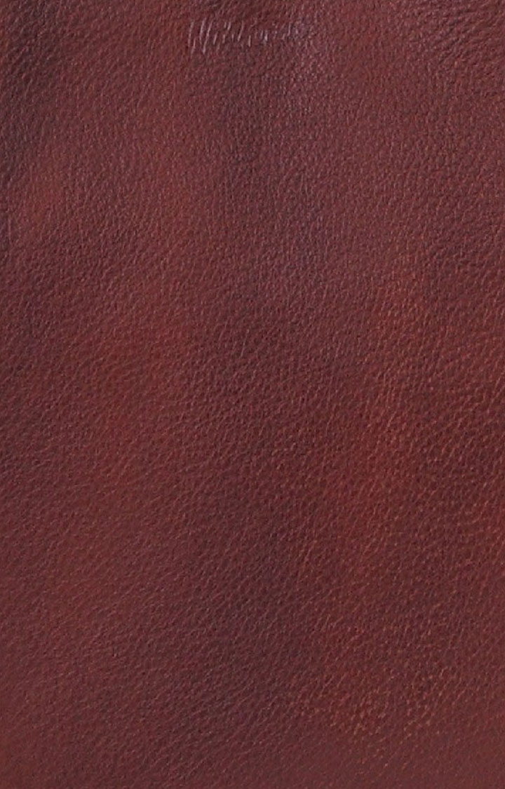 WildHorn | WildHorn Upper Grain Genuine Leather Maroon Ladies Shoulder, Cross-body, Hand Bag with Adjustable Strap 4