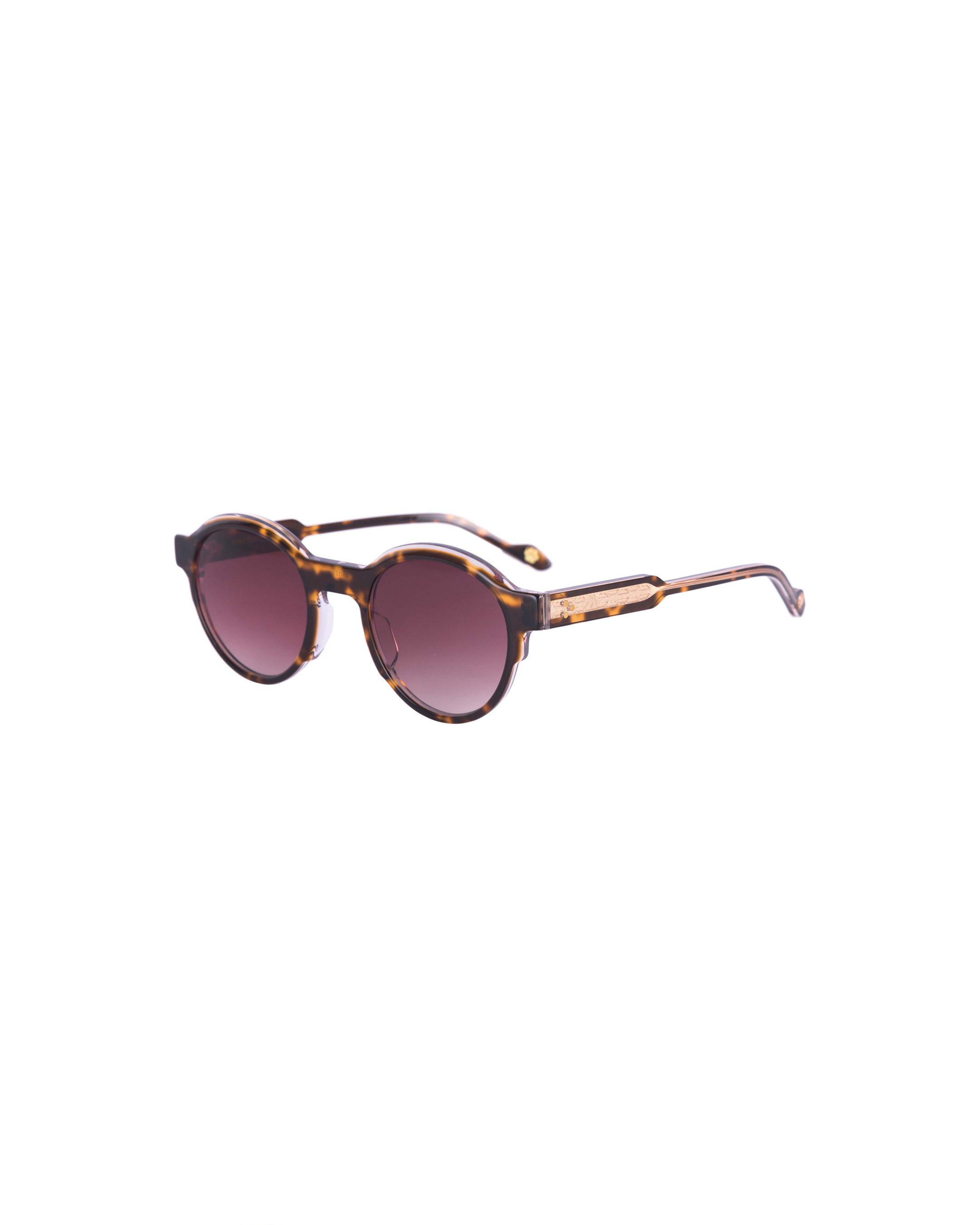 Winston C. Tortoise Shell Brown Sunglasses